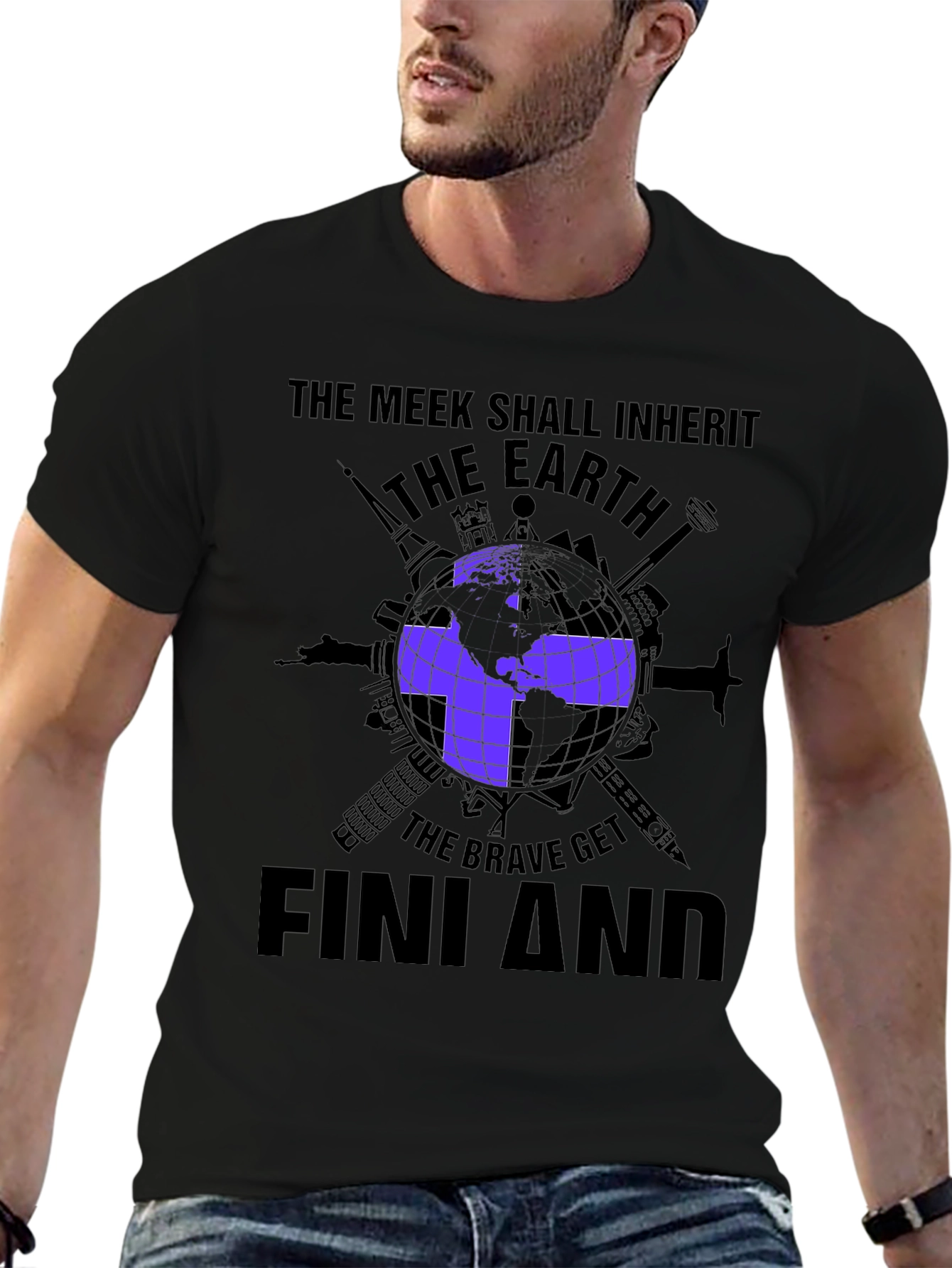 The Meek Shall Inherit Finland T-Shirt