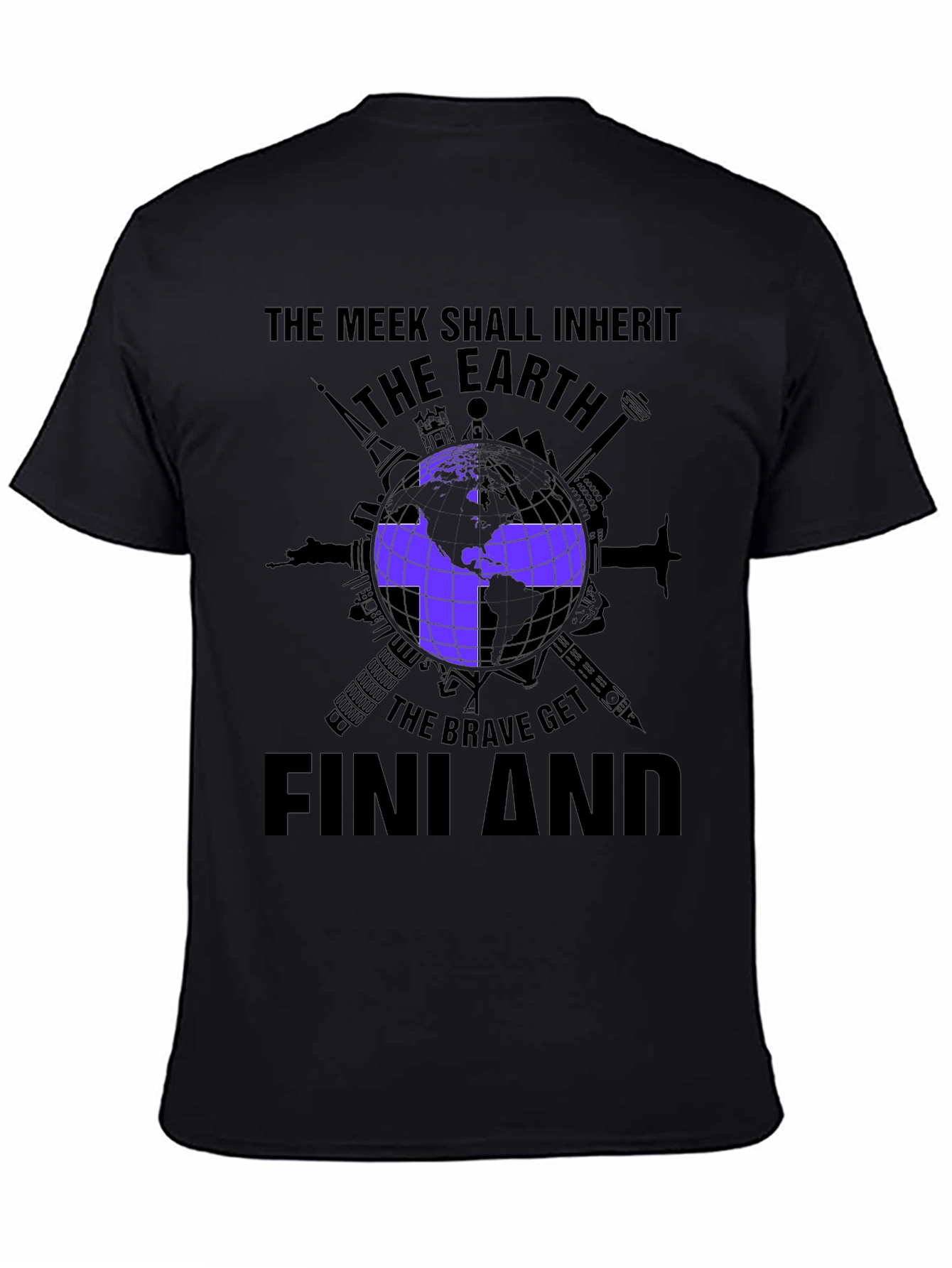The Meek Shall Inherit Finland T-Shirt