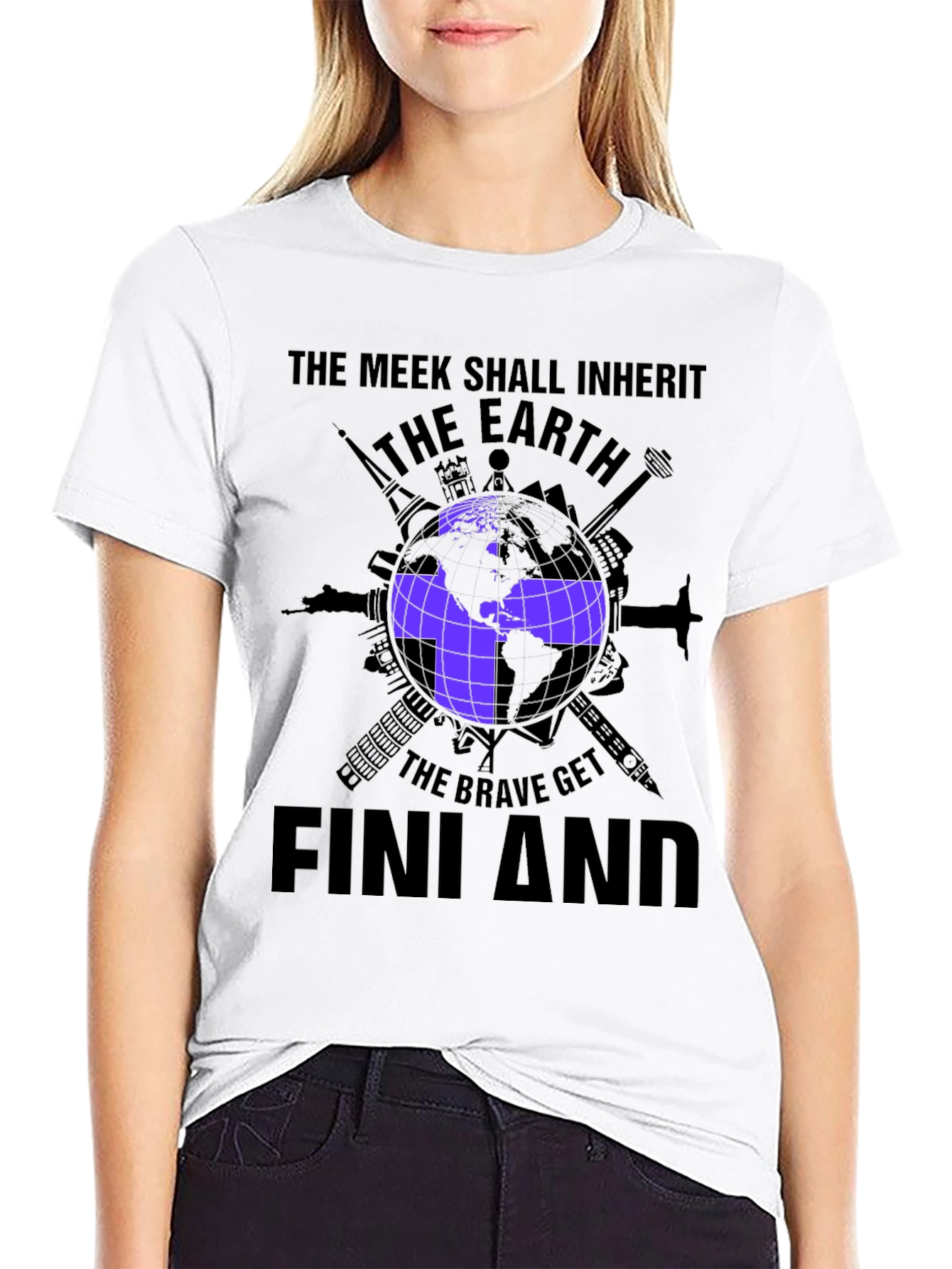 The Meek Shall Inherit Finland T-Shirt