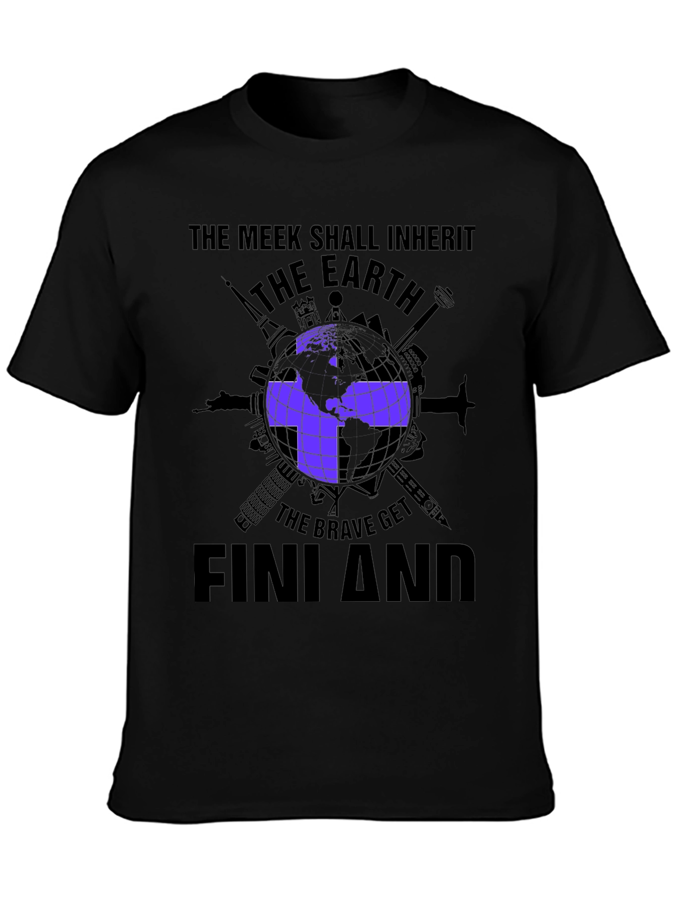 The Meek Shall Inherit Finland T-Shirt
