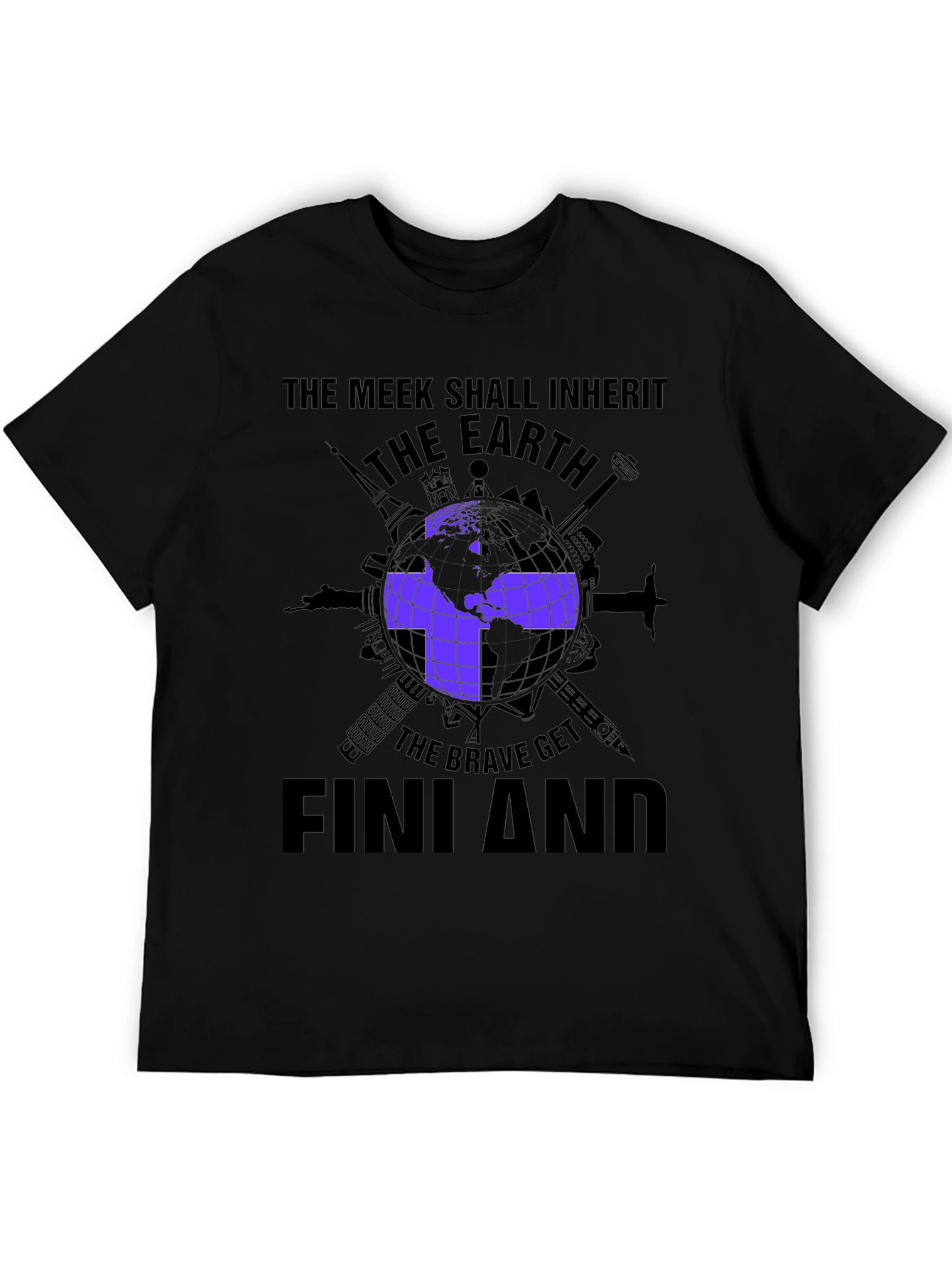 The Meek Shall Inherit Finland T-Shirt