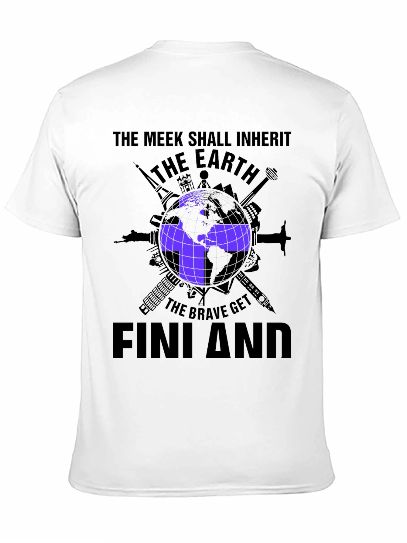 The Meek Shall Inherit Finland T-Shirt