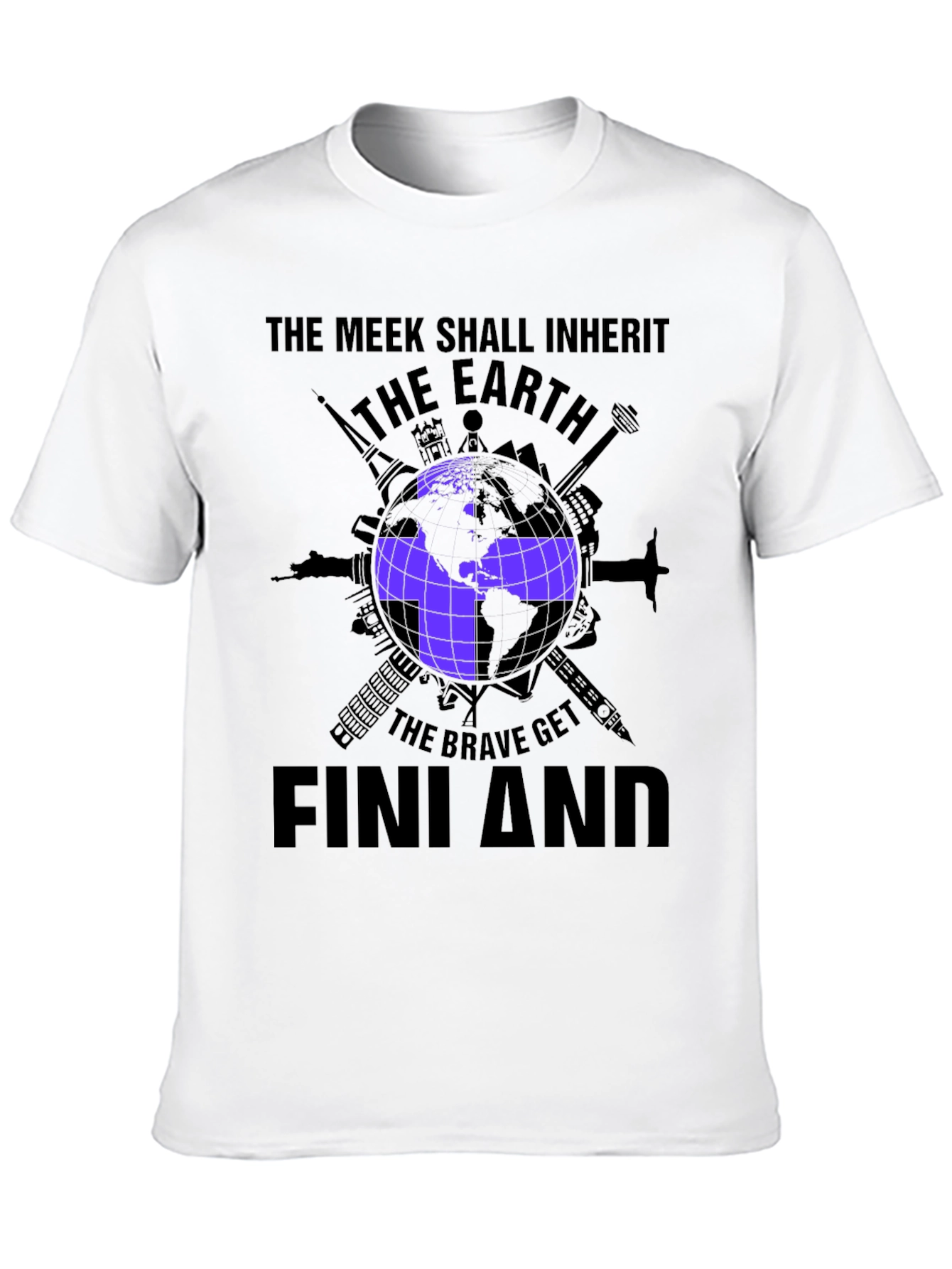 The Meek Shall Inherit Finland T-Shirt