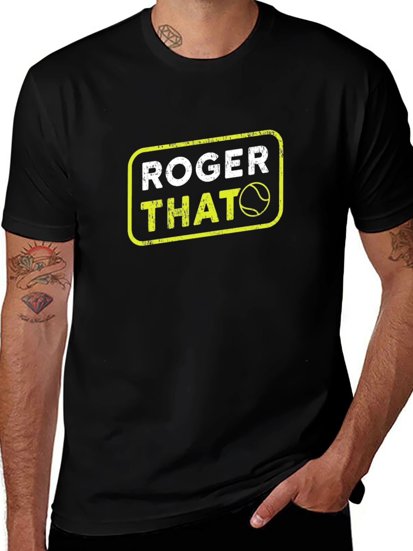 Roger That Tennis T-Shirt - Funny Tennis Player Tee