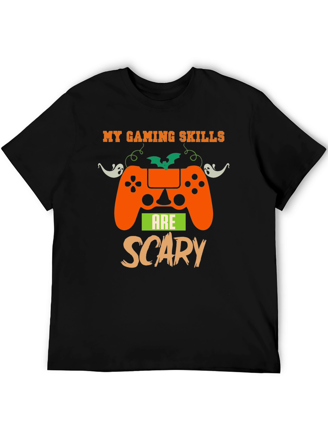 Gaming Skills Are Scary Halloween T-Shirt