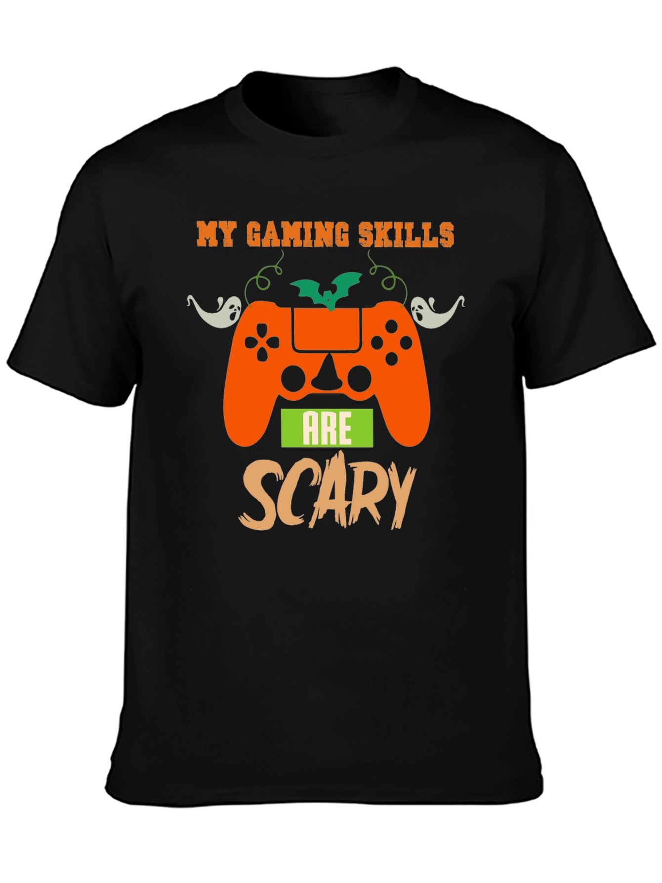 Gaming Skills Are Scary Halloween T-Shirt