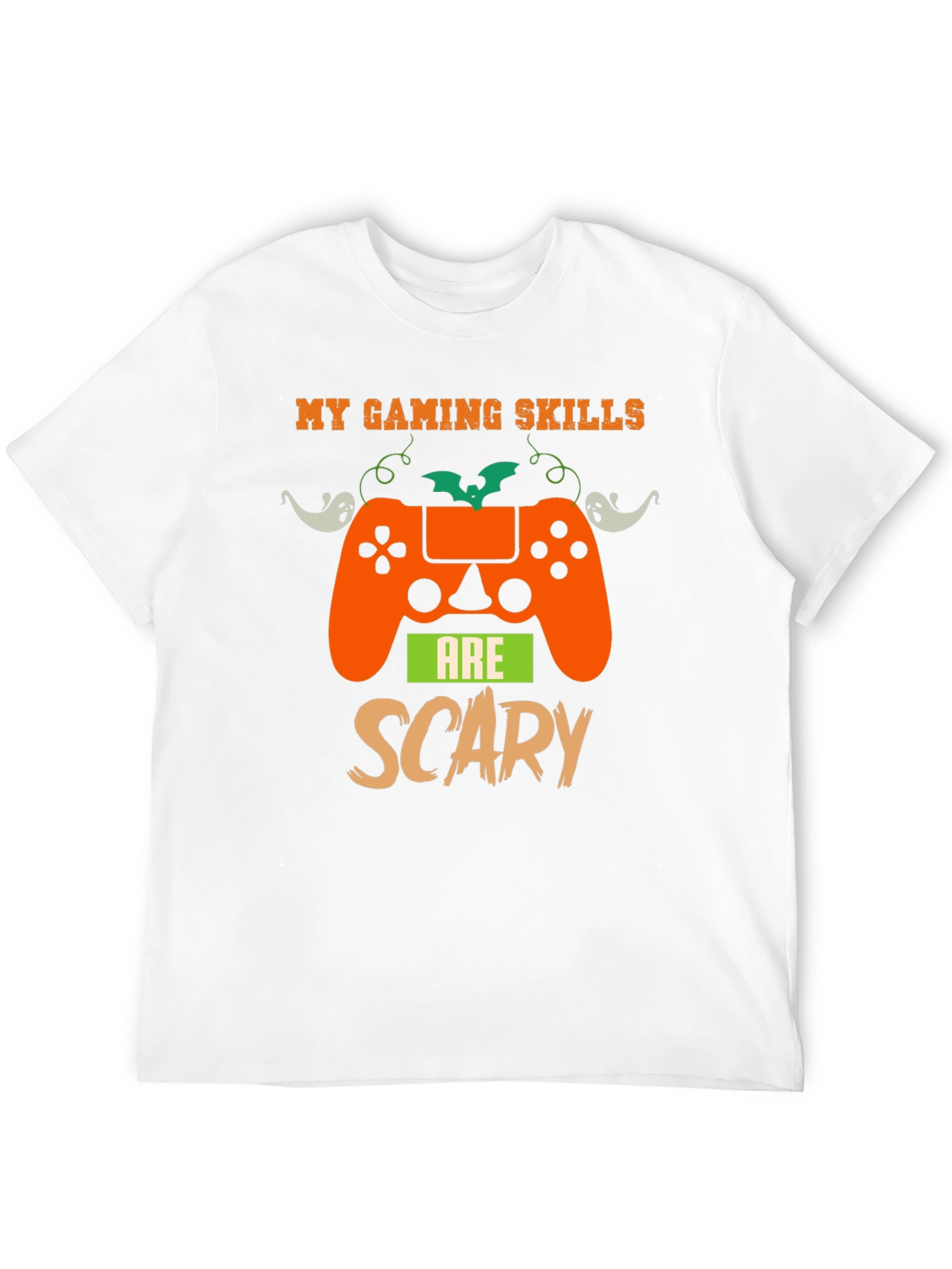 Gaming Skills Are Scary Halloween T-Shirt