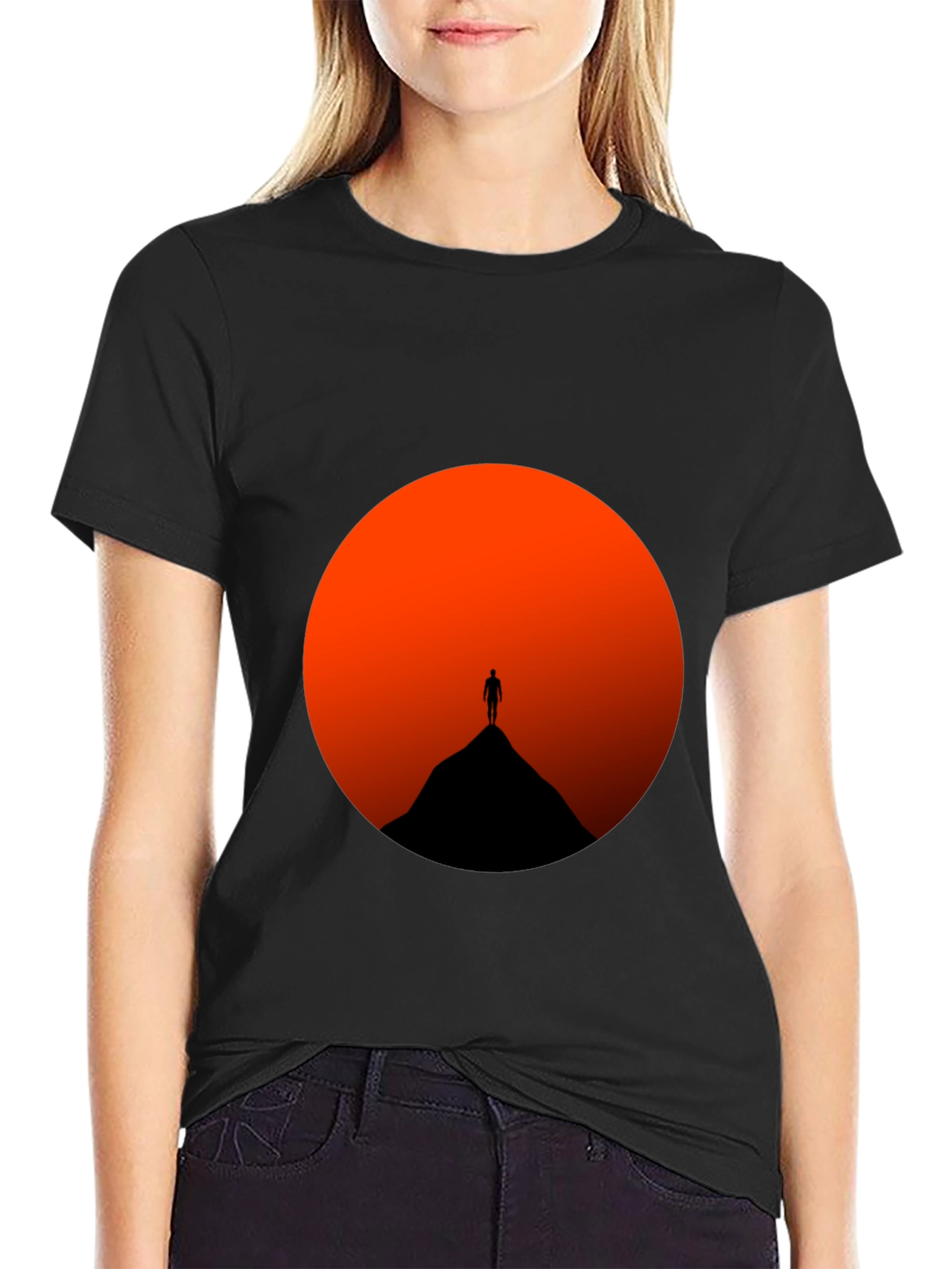 Sunset Silhouette T-Shirt - Mens Graphic Tee