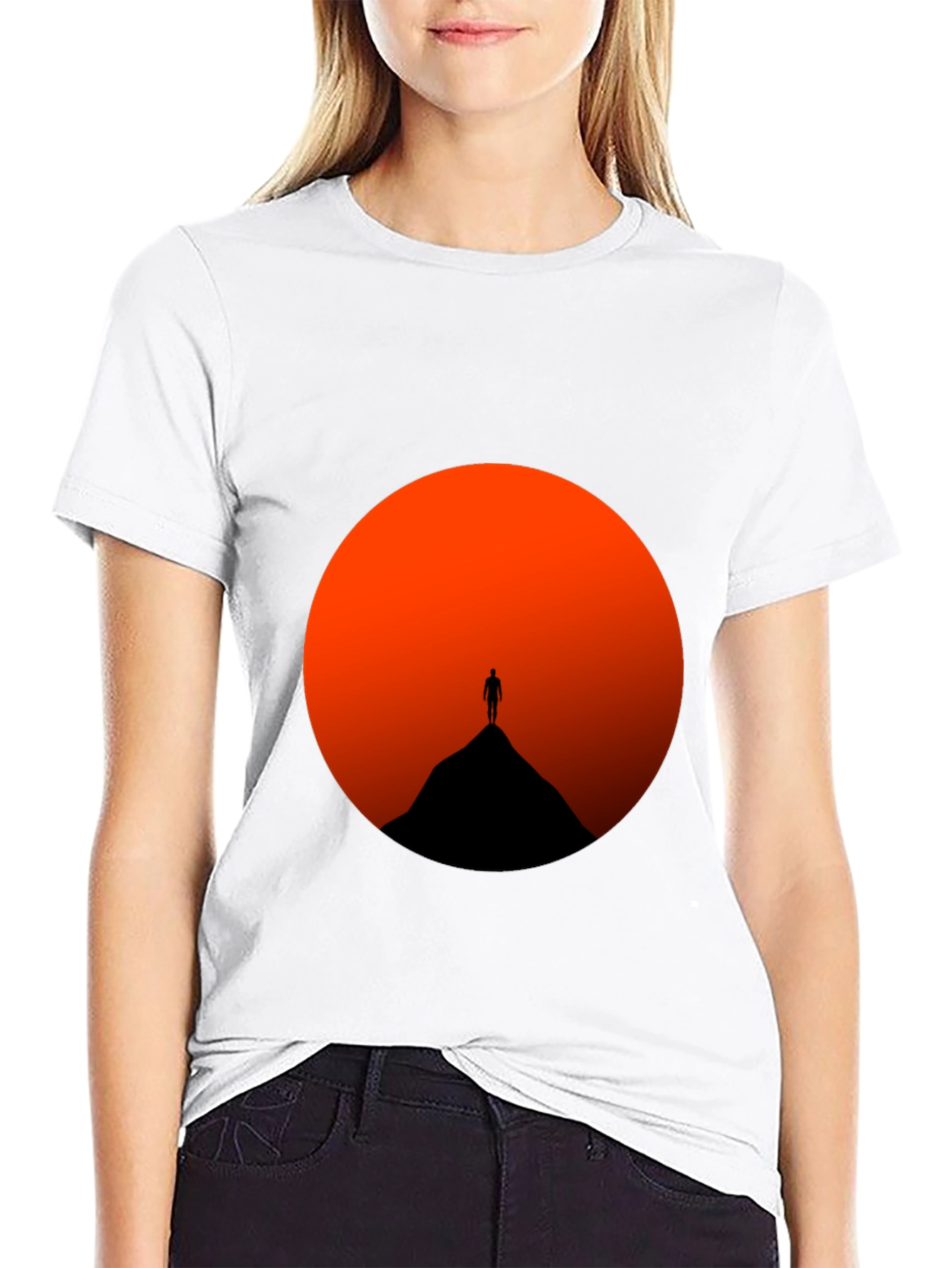Sunset Silhouette T-Shirt - Mens Graphic Tee