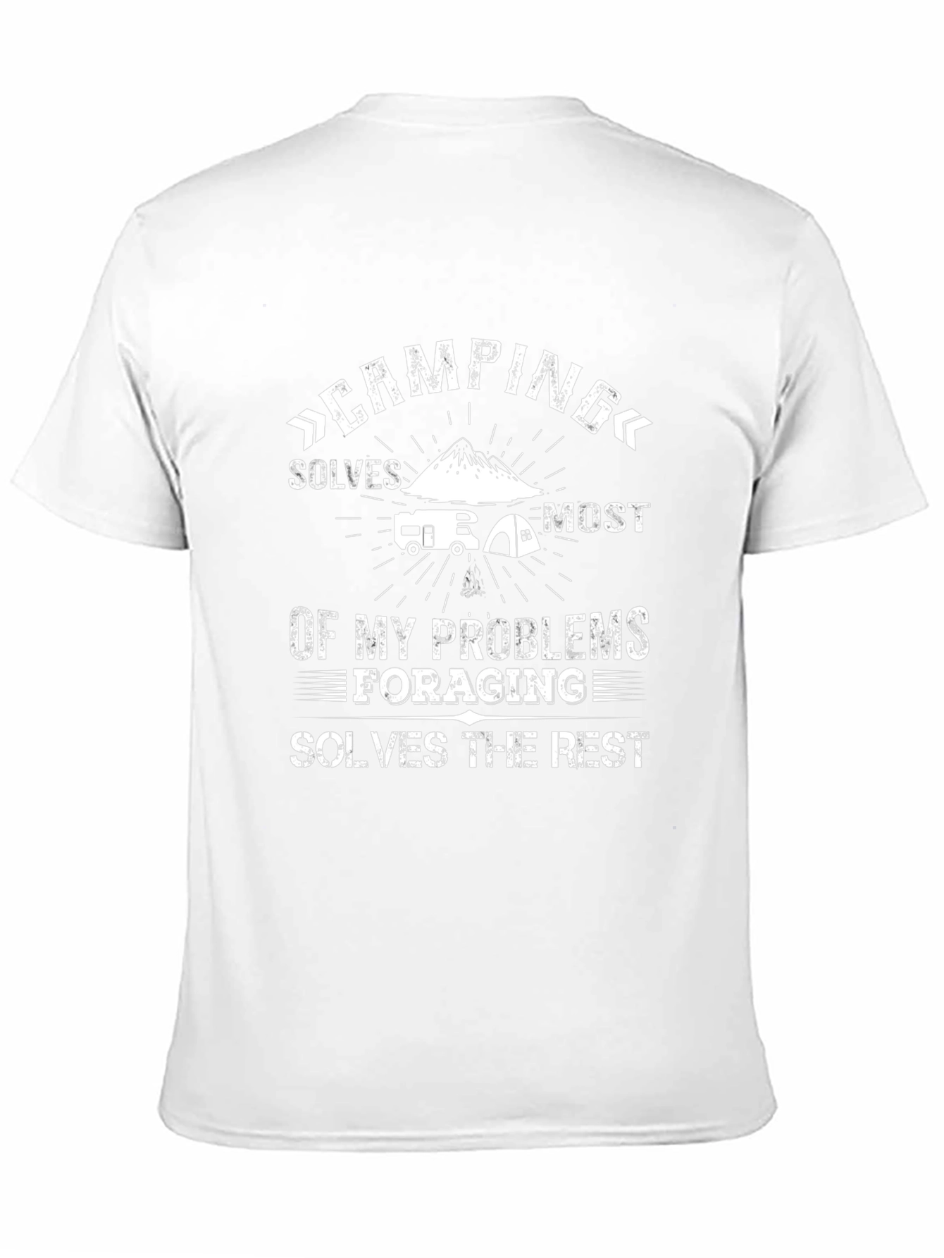 Camping Solves Most Problems T-Shirt