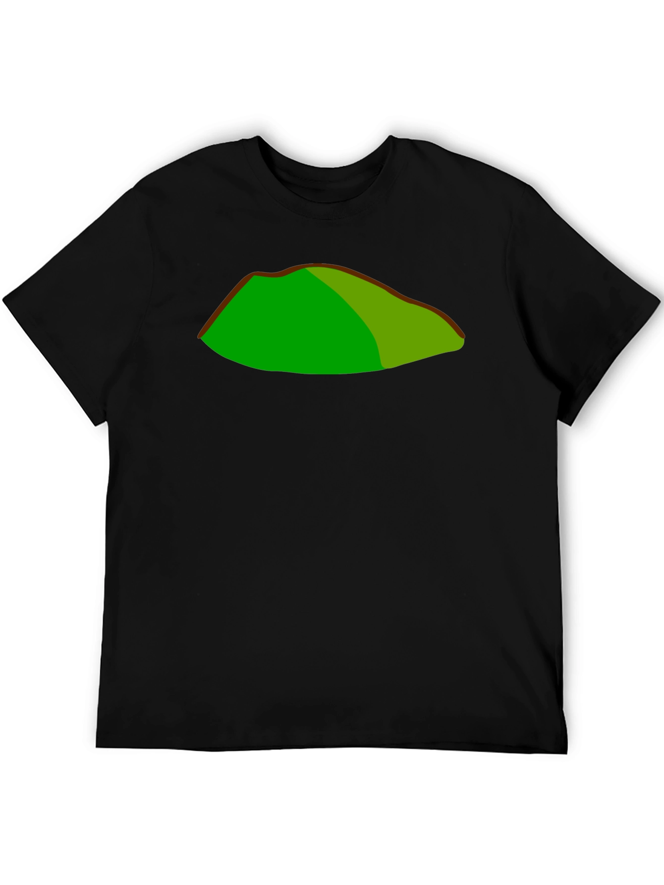 Green Mountain Graphic Black T-Shirt