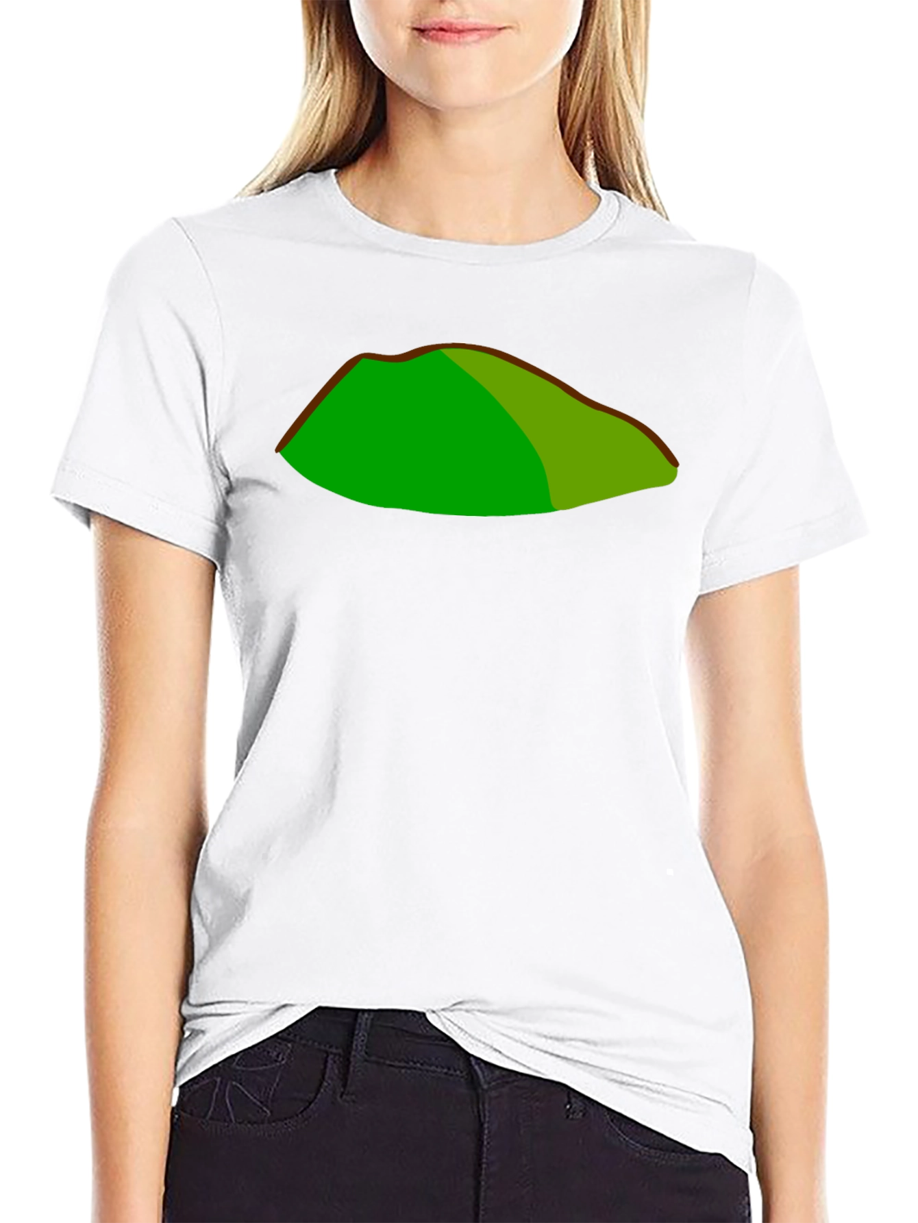 Green Mountain Graphic Black T-Shirt