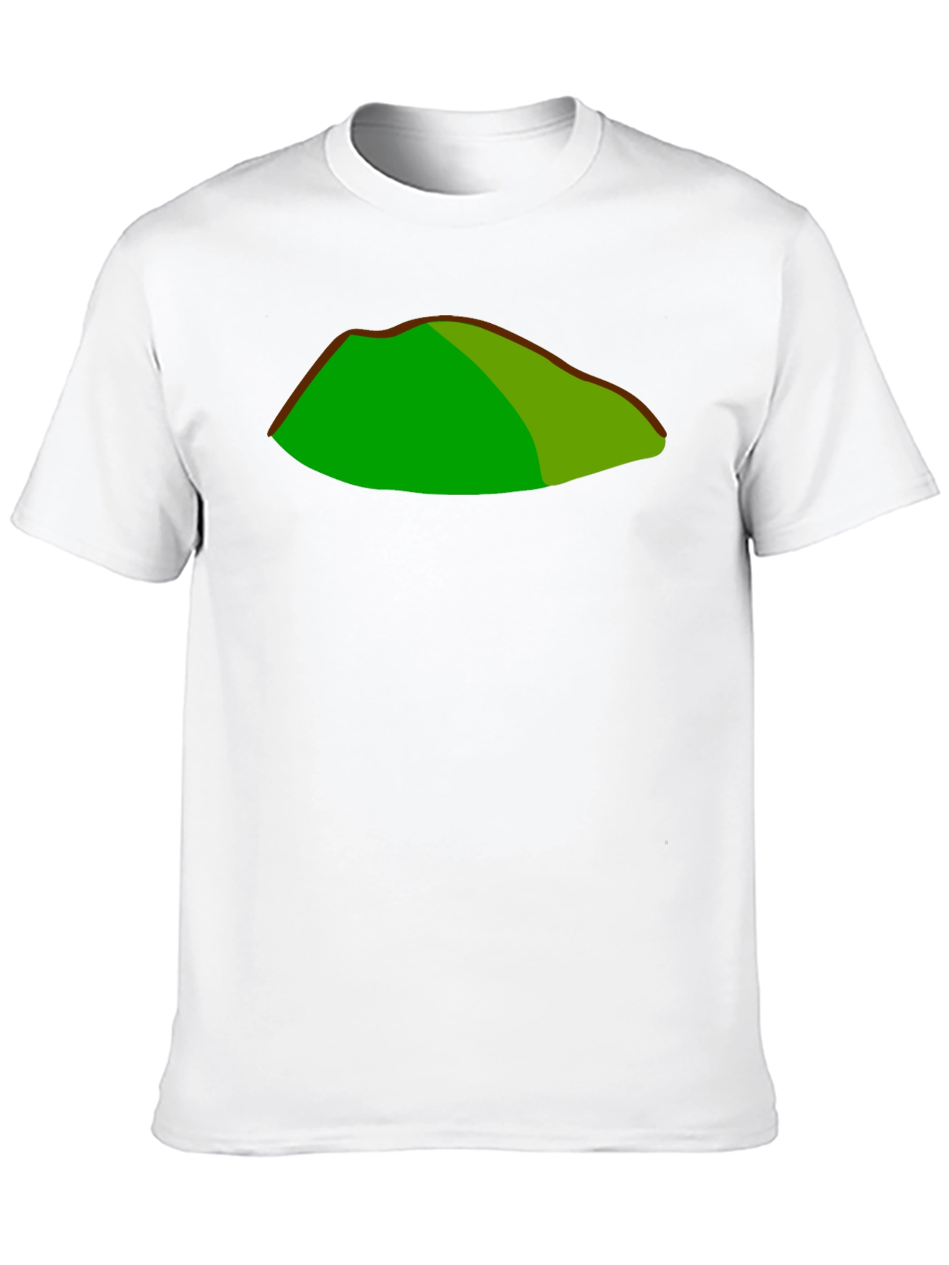 Green Mountain Graphic Black T-Shirt