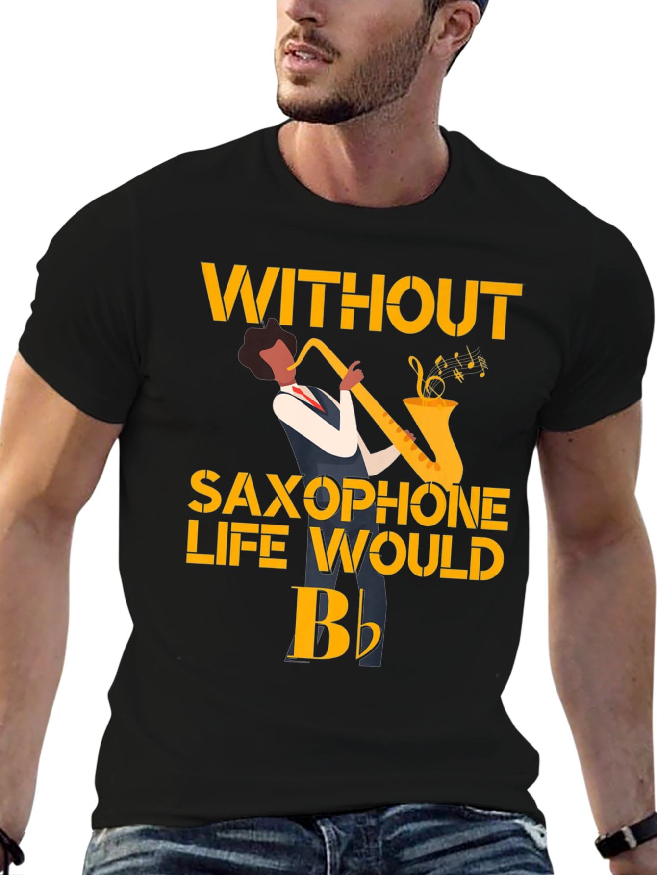 Saxophone Life T-Shirt - Musician Tee