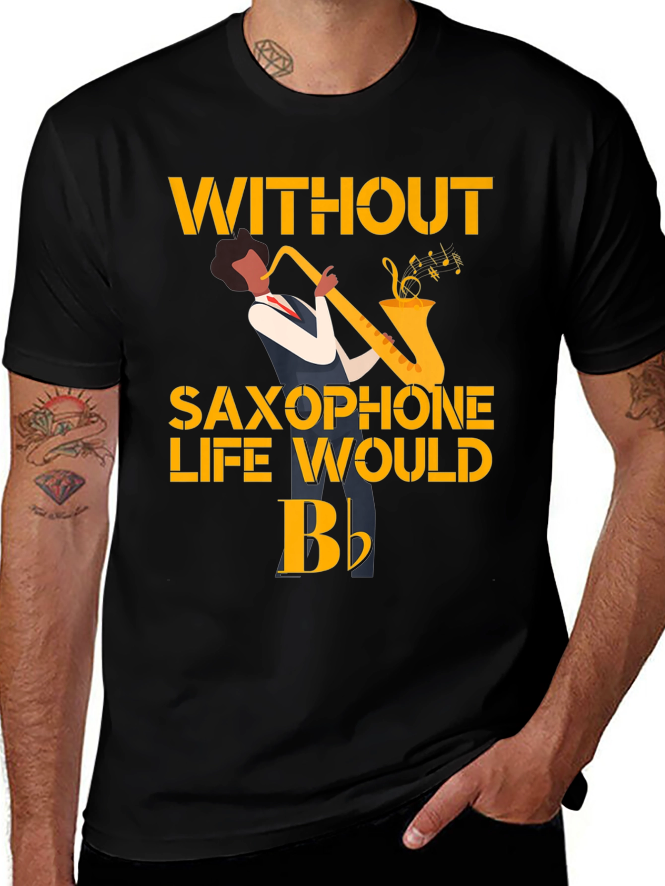 Saxophone Life T-Shirt - Musician Tee