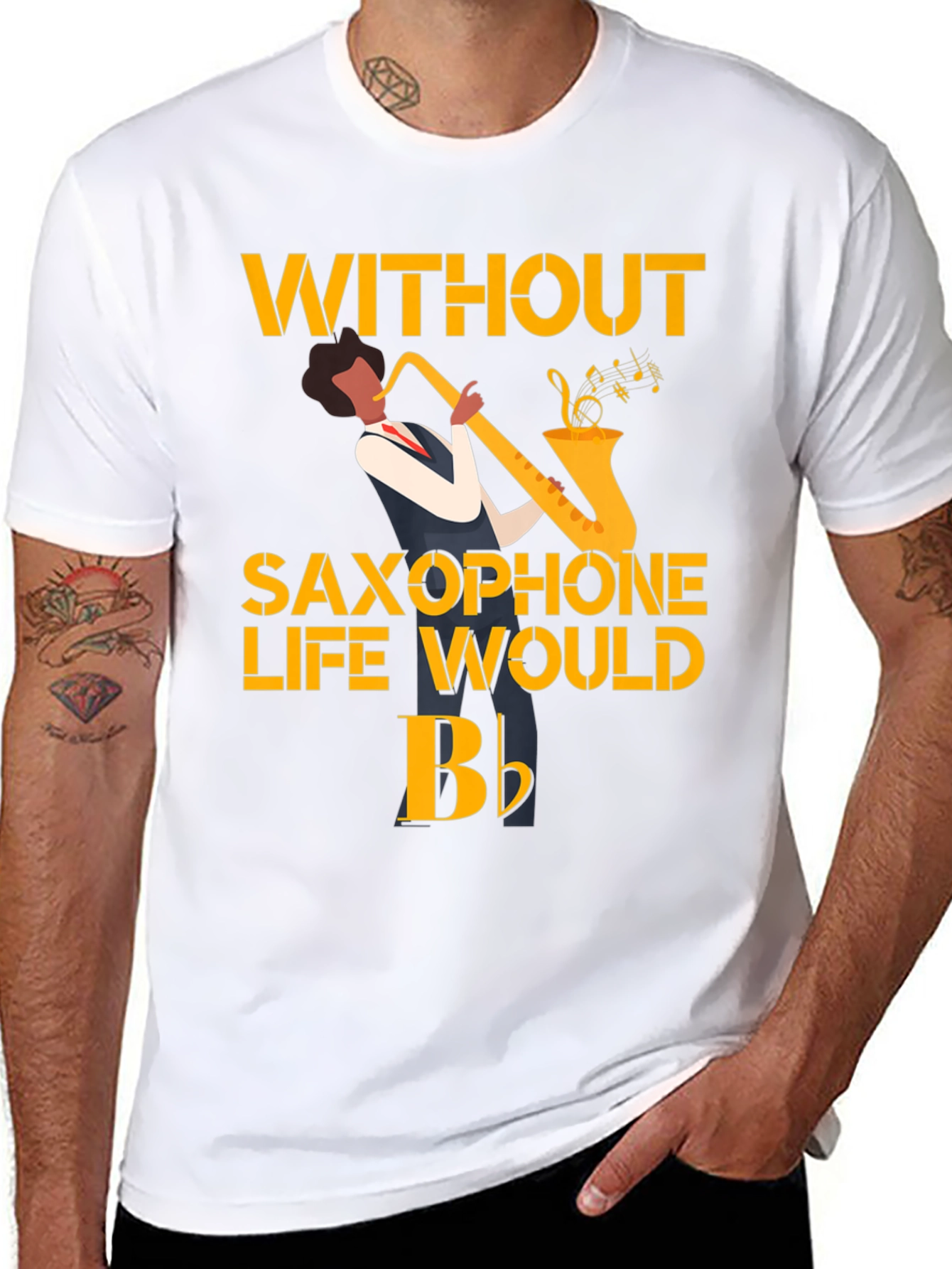 Saxophone Life T-Shirt - Musician Tee