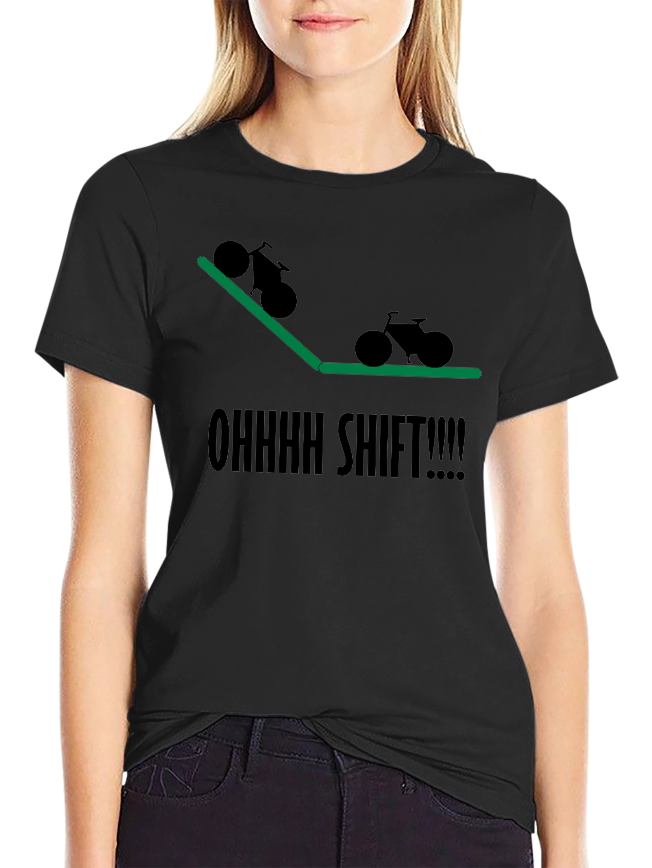 Ohhhh Shift! Mountain Biking T-Shirt