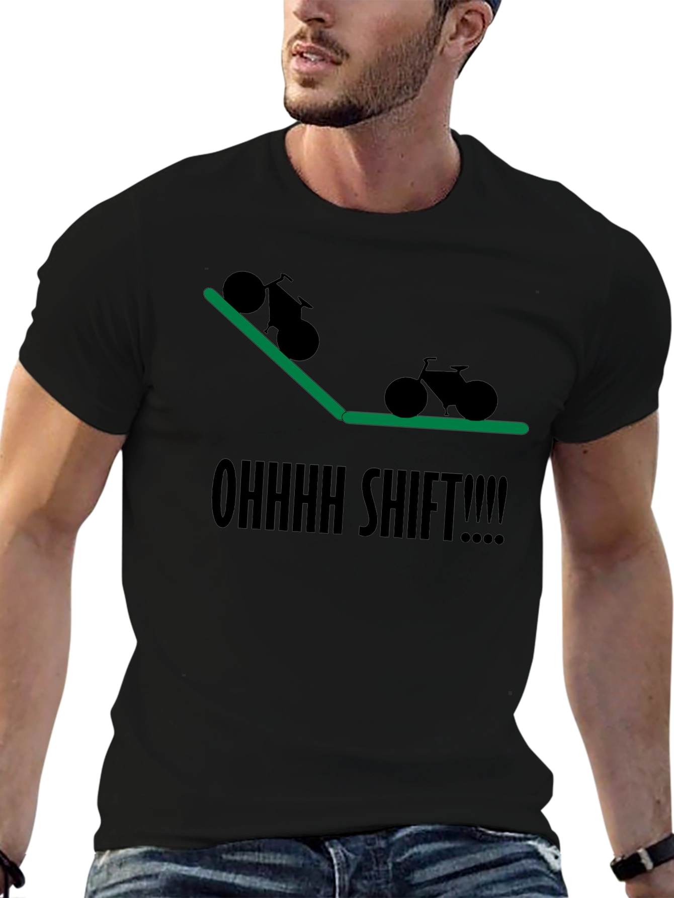 Ohhhh Shift! Mountain Biking T-Shirt