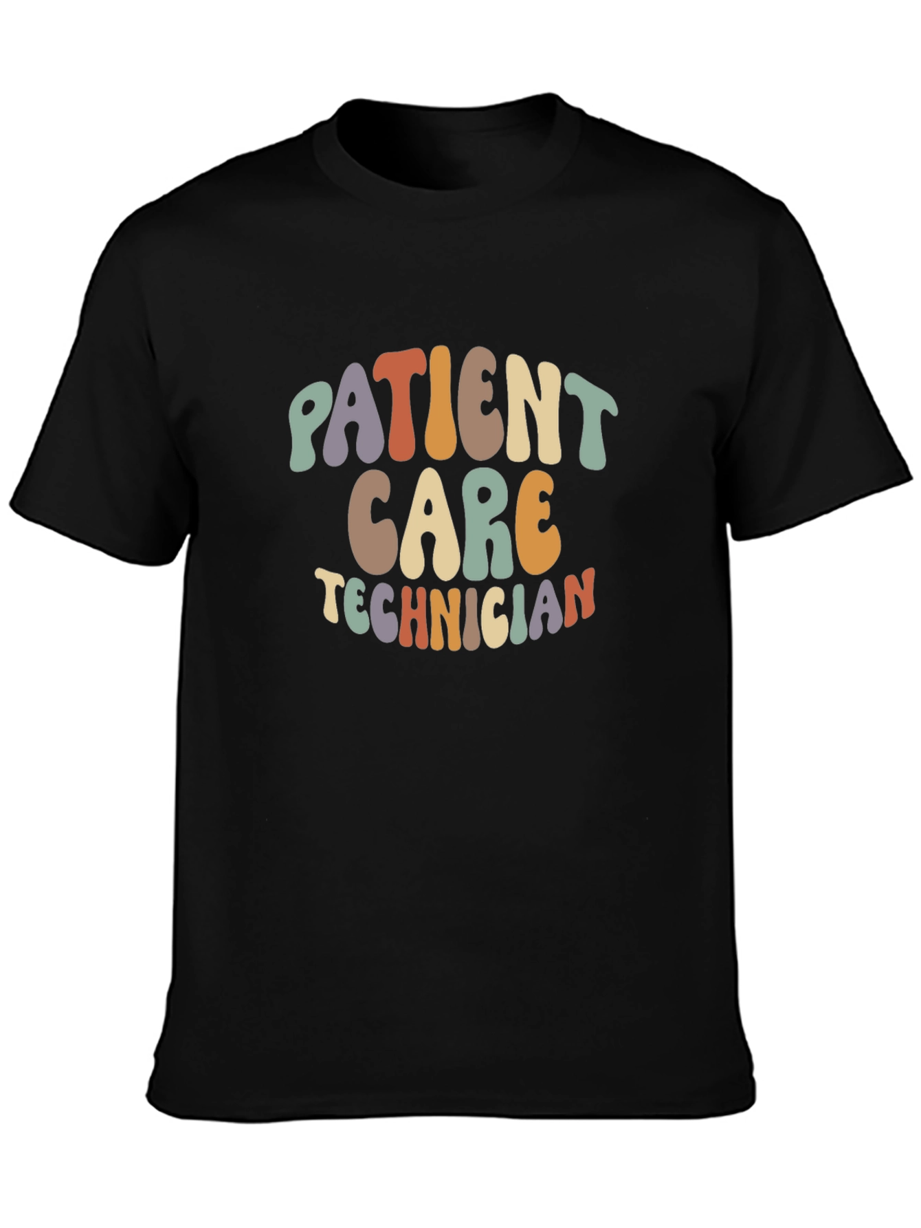 Patient Care Technician Retro Style T-Shirt