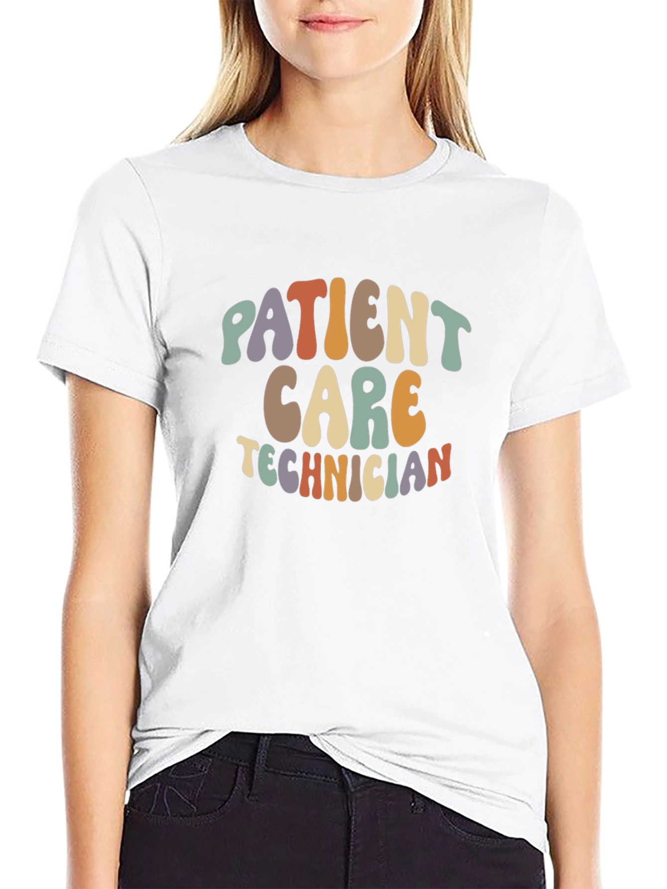 Patient Care Technician Retro Style T-Shirt