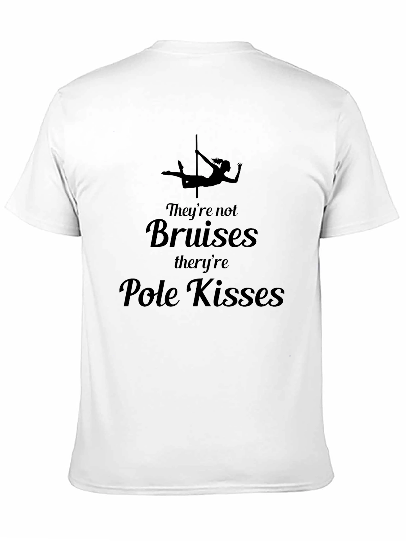 Pole Kisses Graphic T-Shirt - Novelty Design