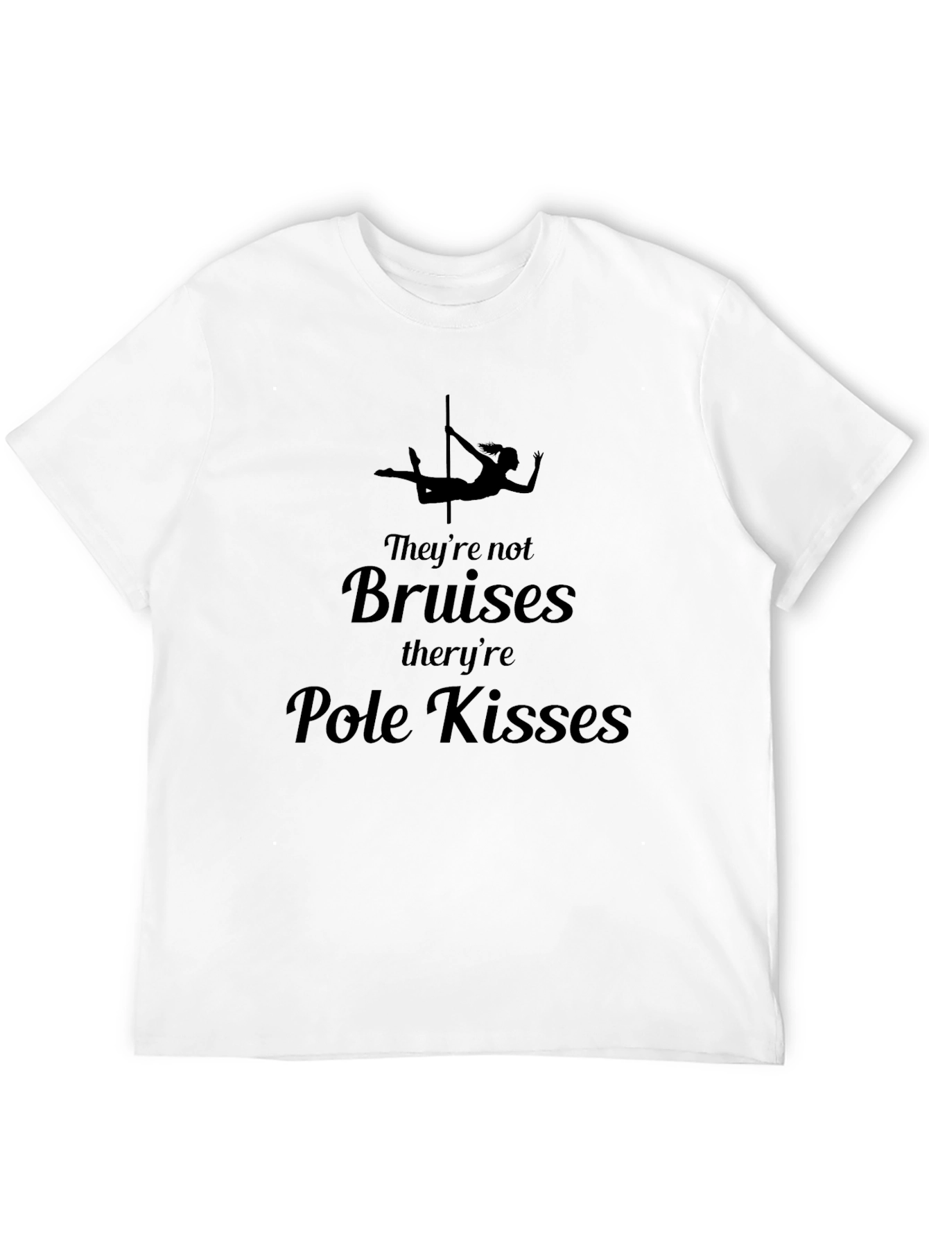 Pole Kisses Graphic T-Shirt - Novelty Design
