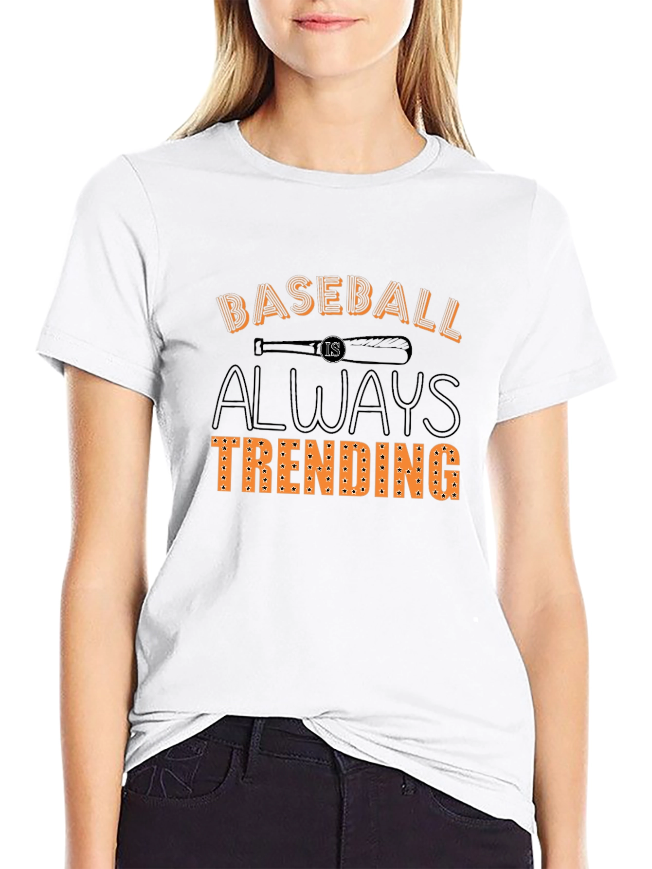 Baseball Always Trending Graphic Tee