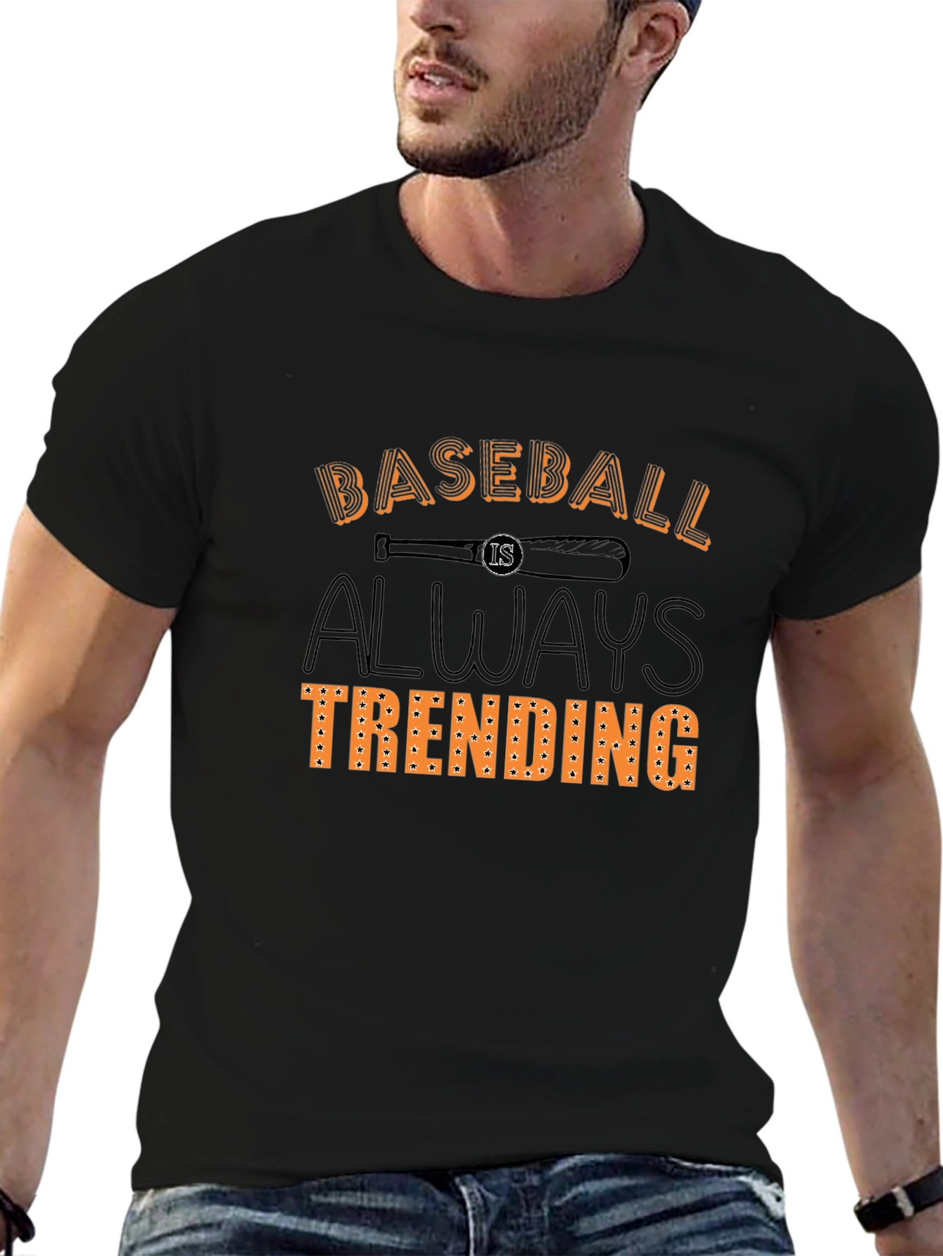 Baseball Always Trending Graphic Tee