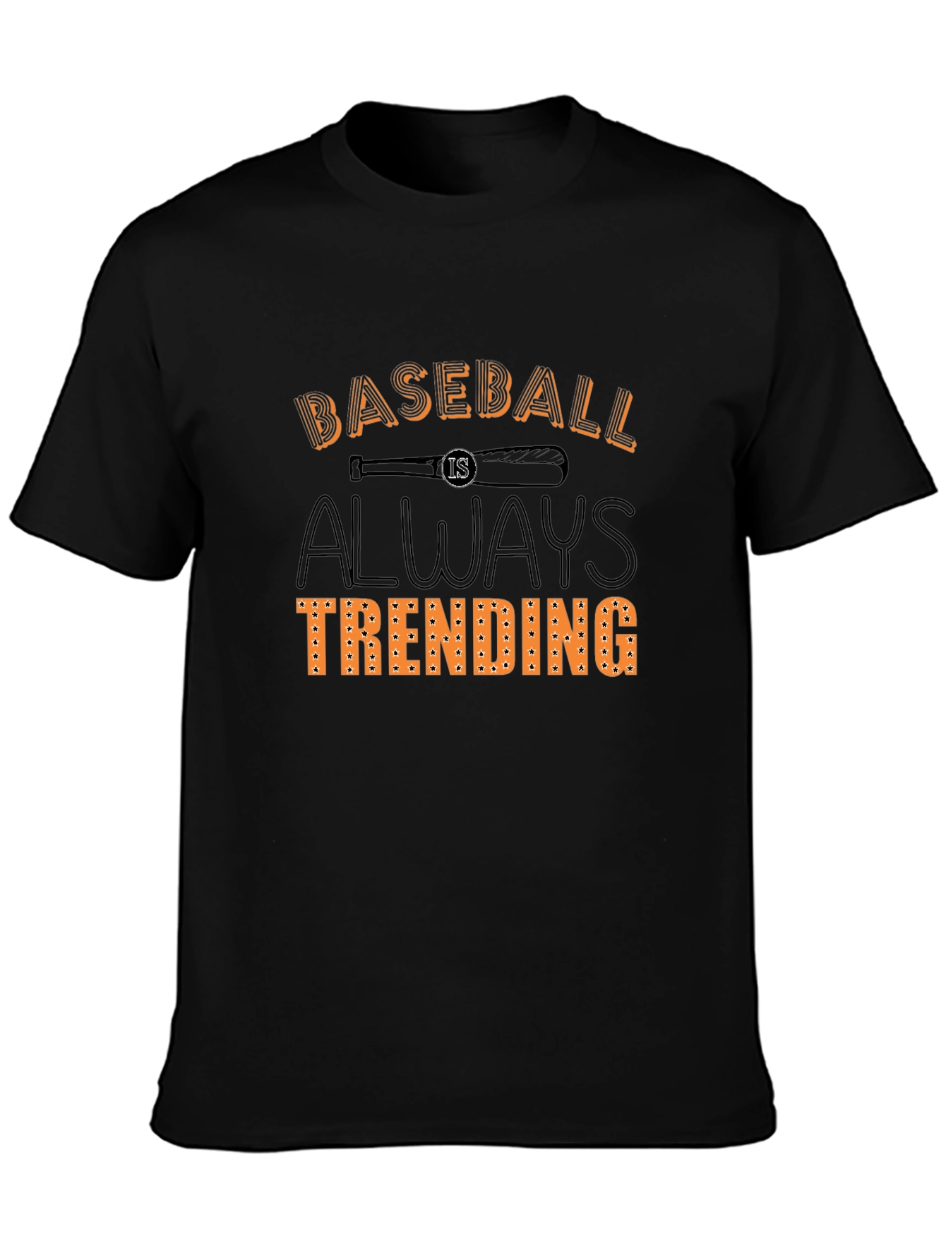 Baseball Always Trending Graphic Tee