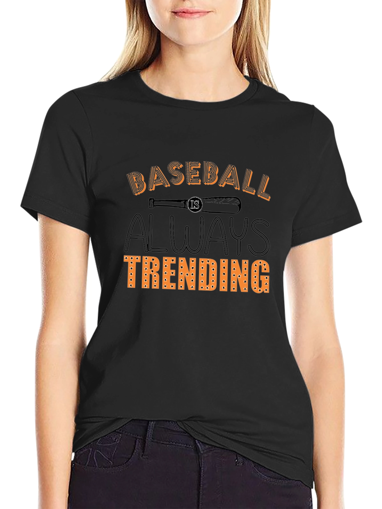 Baseball Always Trending Graphic Tee
