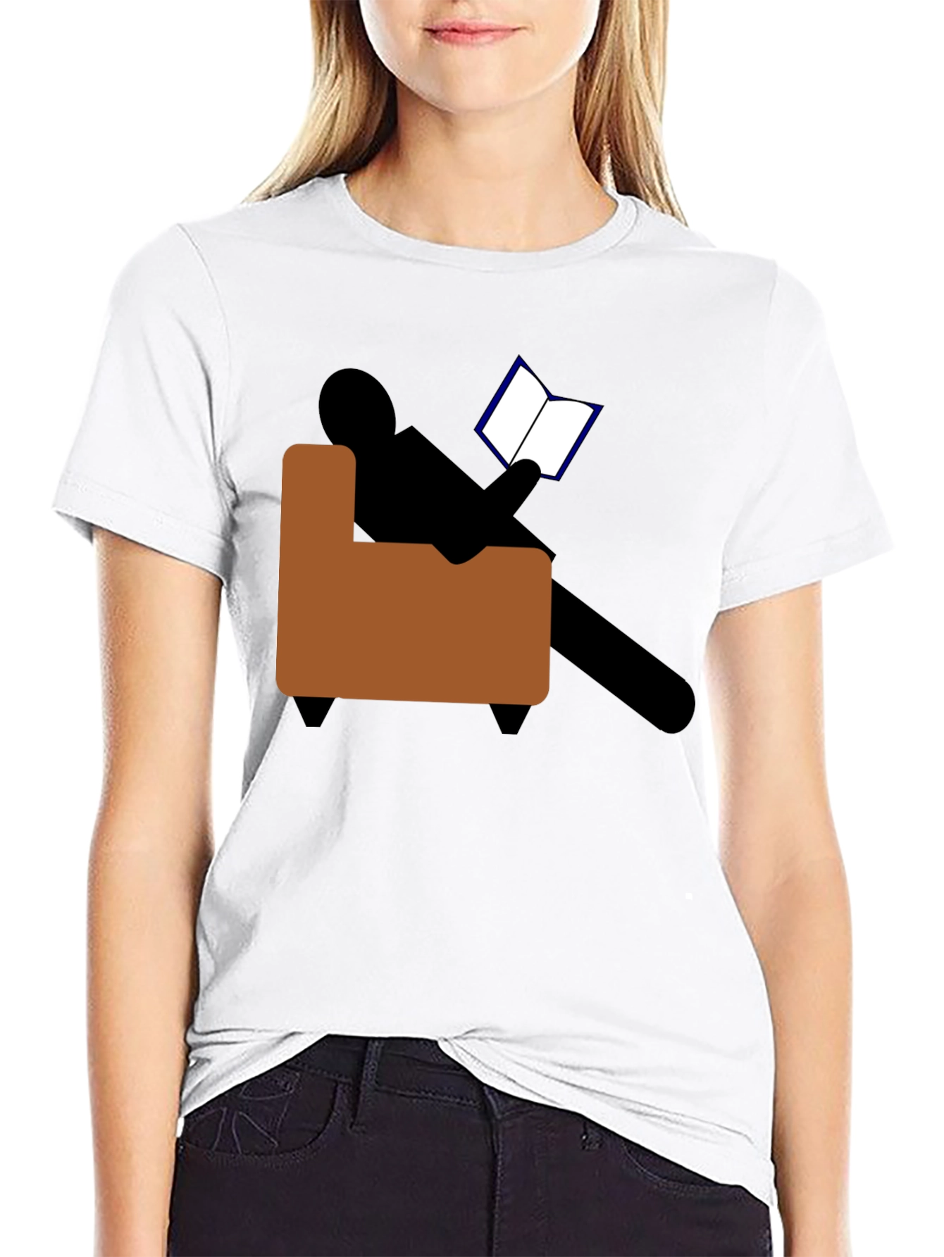 Reading Graphic Novelty T-Shirt