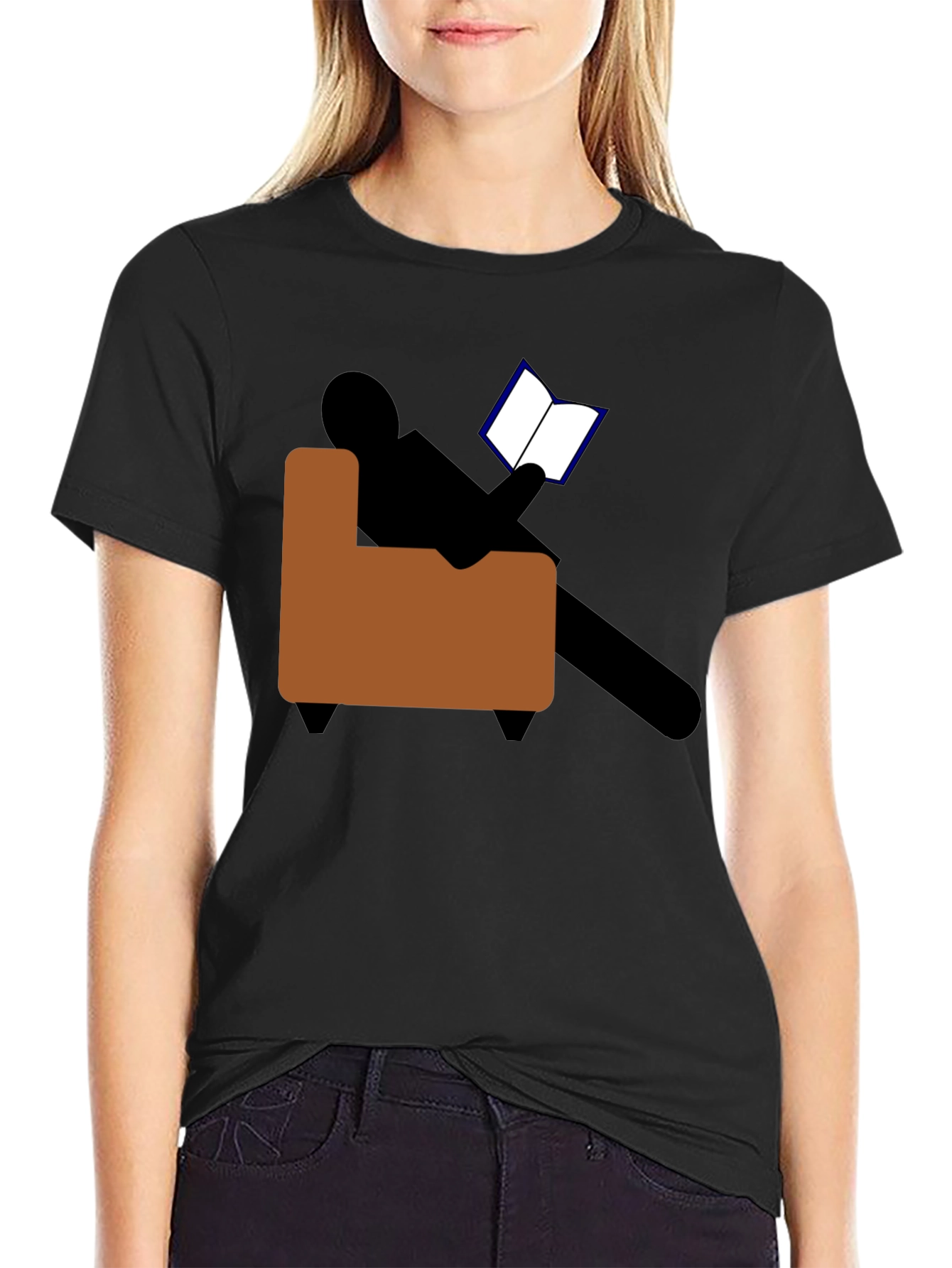 Reading Graphic Novelty T-Shirt