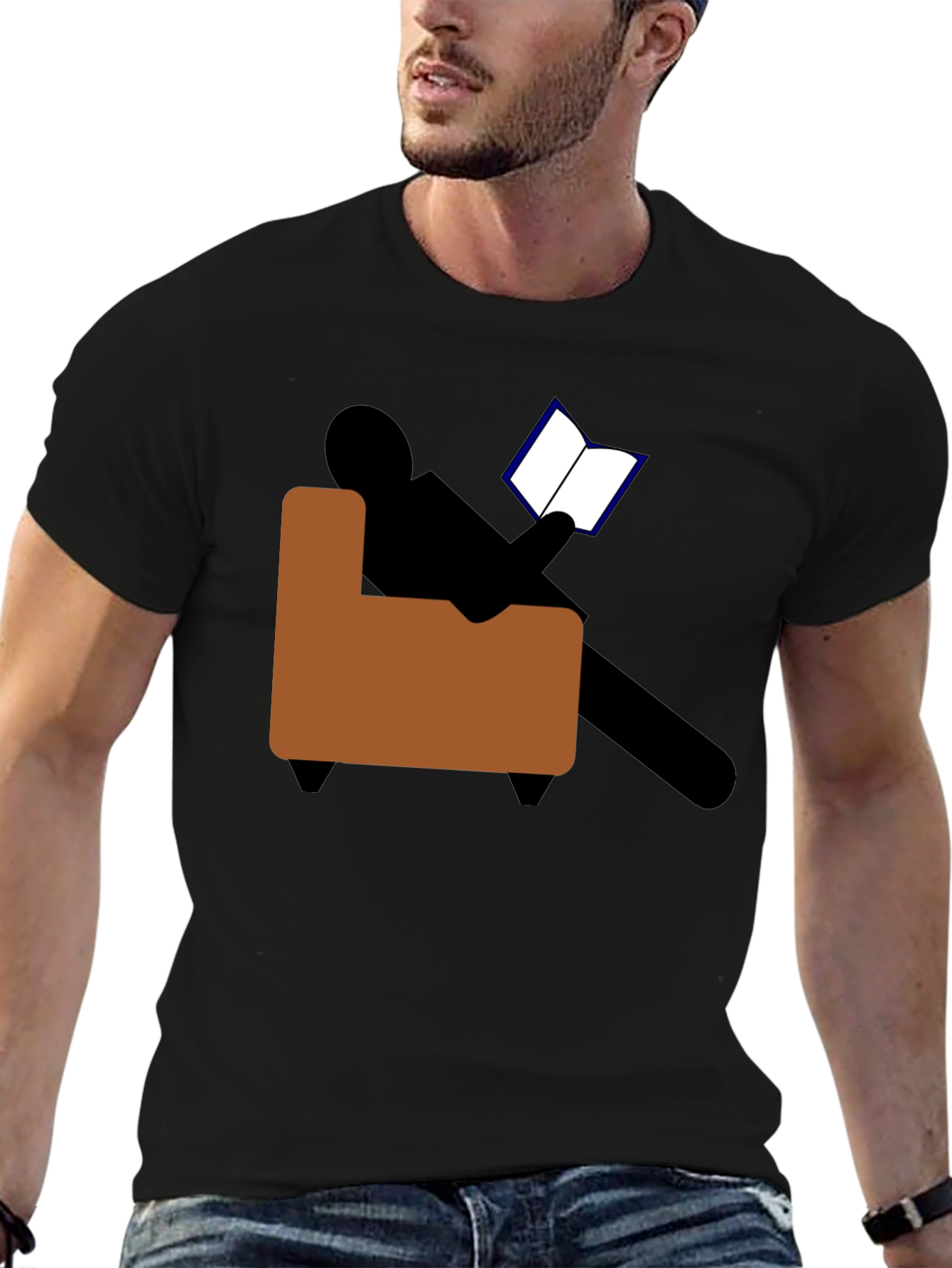 Reading Graphic Novelty T-Shirt