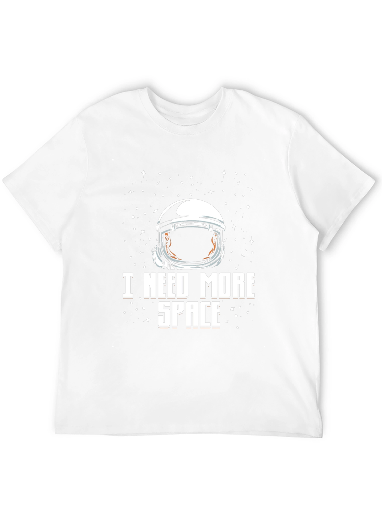 I Need More Space Black Graphic T-Shirt
