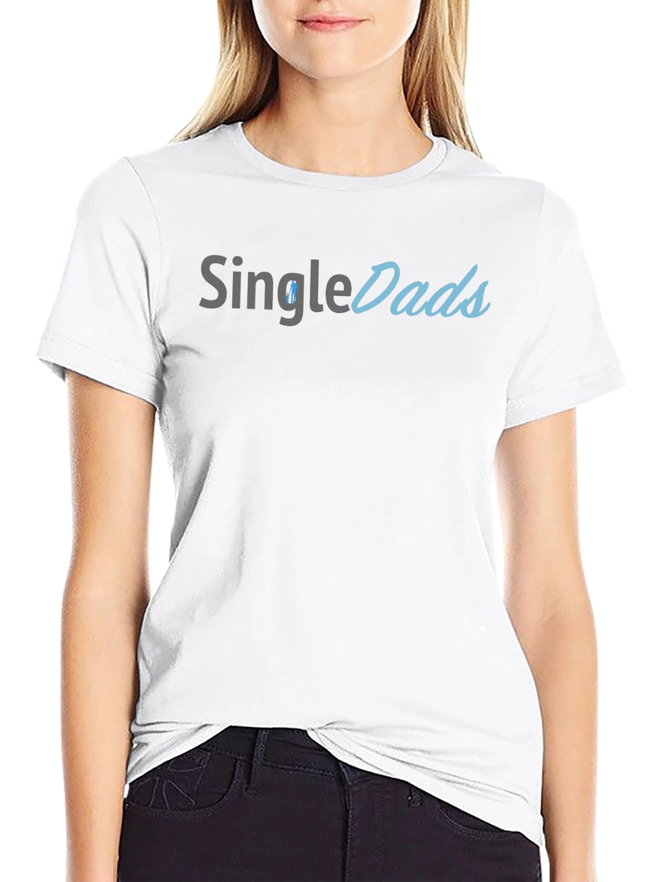 Single Dads Black T-Shirt - Fathers Day Gift