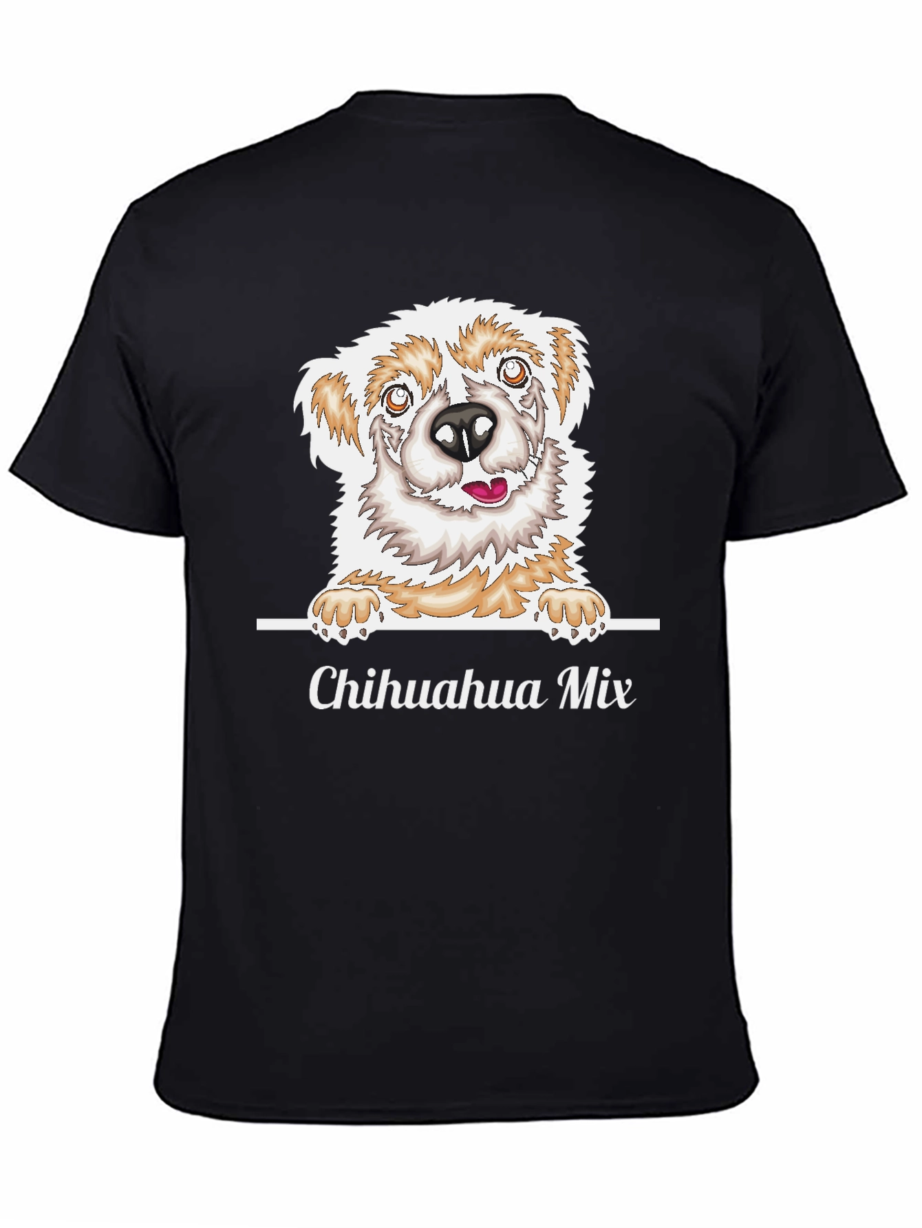 Chihuahua Mix Dog Graphic T-Shirt