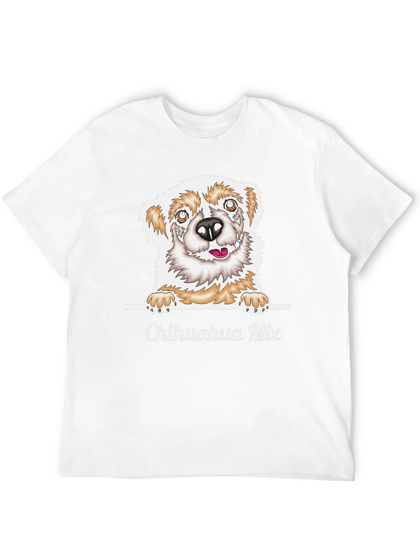 Chihuahua Mix Dog Graphic T-Shirt