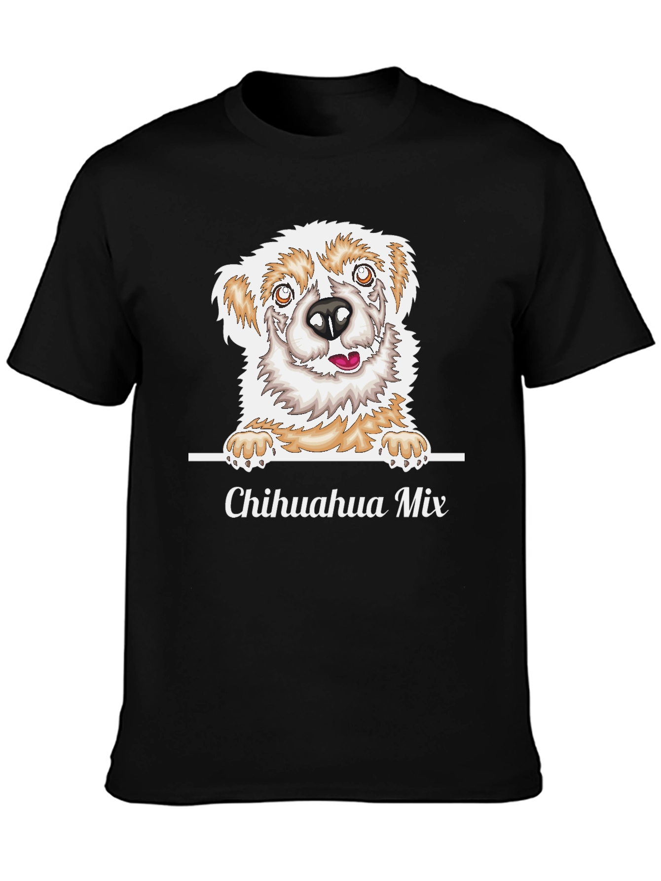 Chihuahua Mix Dog Graphic T-Shirt