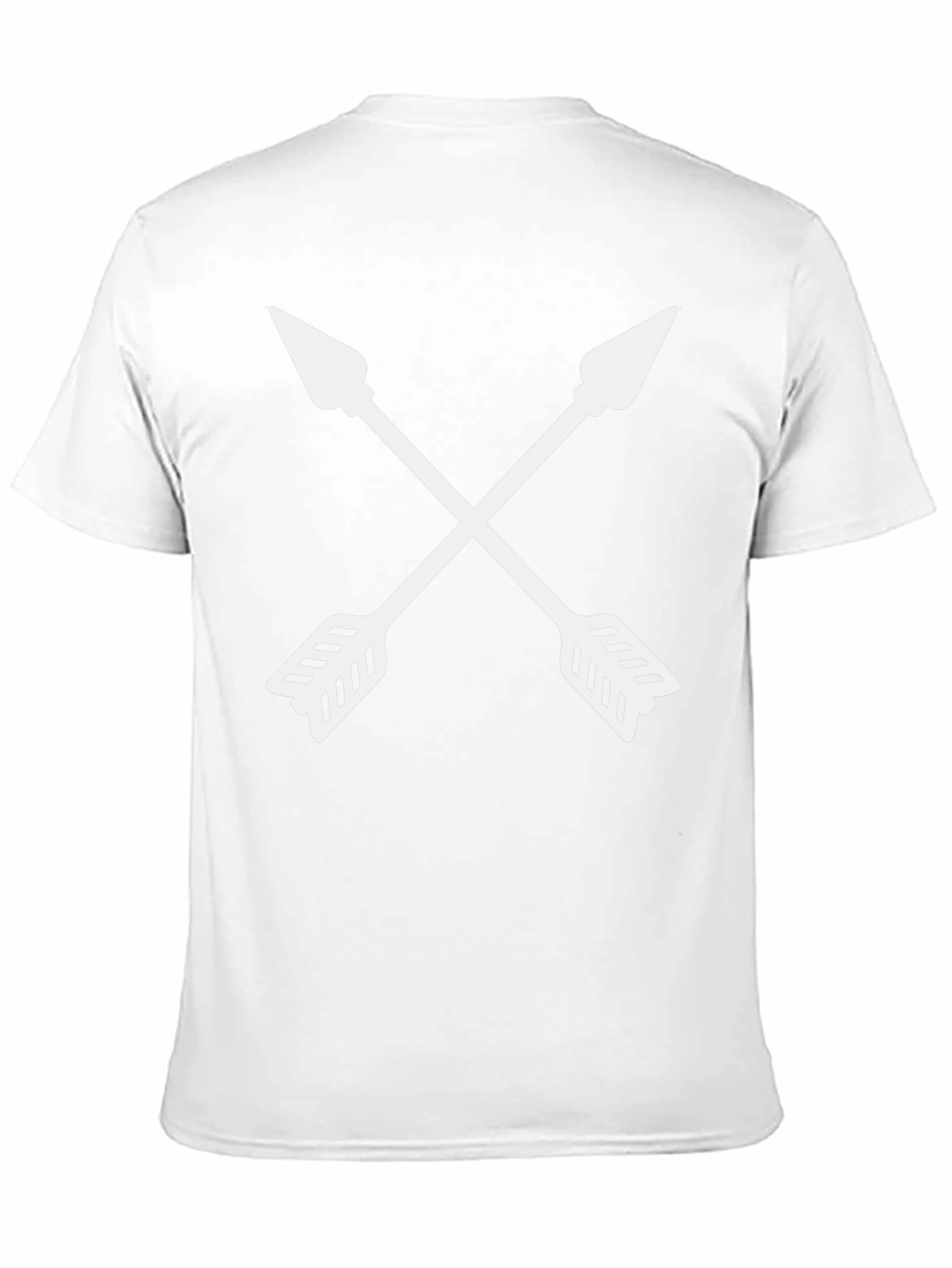 Crossed Arrows Graphic Tee - Black Casual Shirt