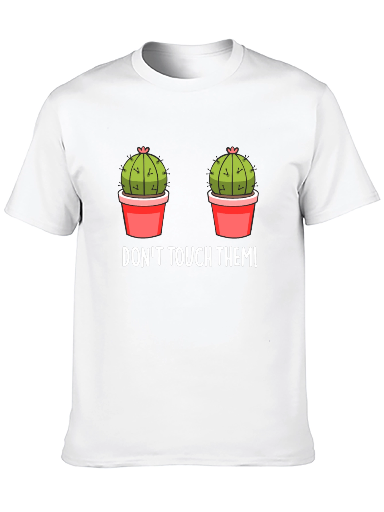 Dont Touch Them Cactus Graphic Tee