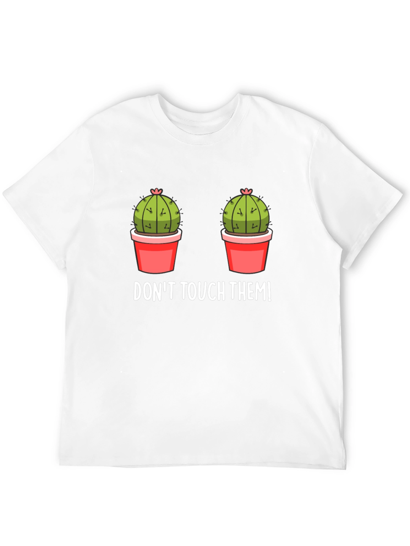 Dont Touch Them Cactus Graphic Tee
