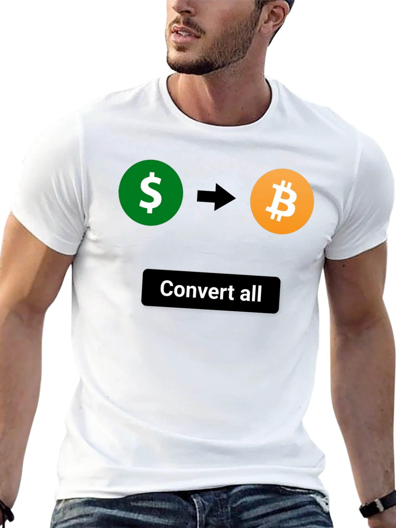 Convert All Bitcoin T-Shirt