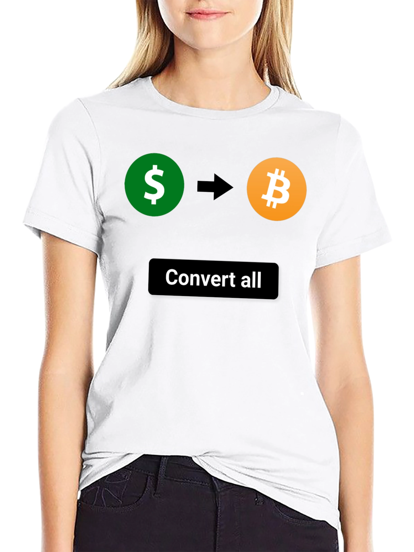 Convert All Bitcoin T-Shirt