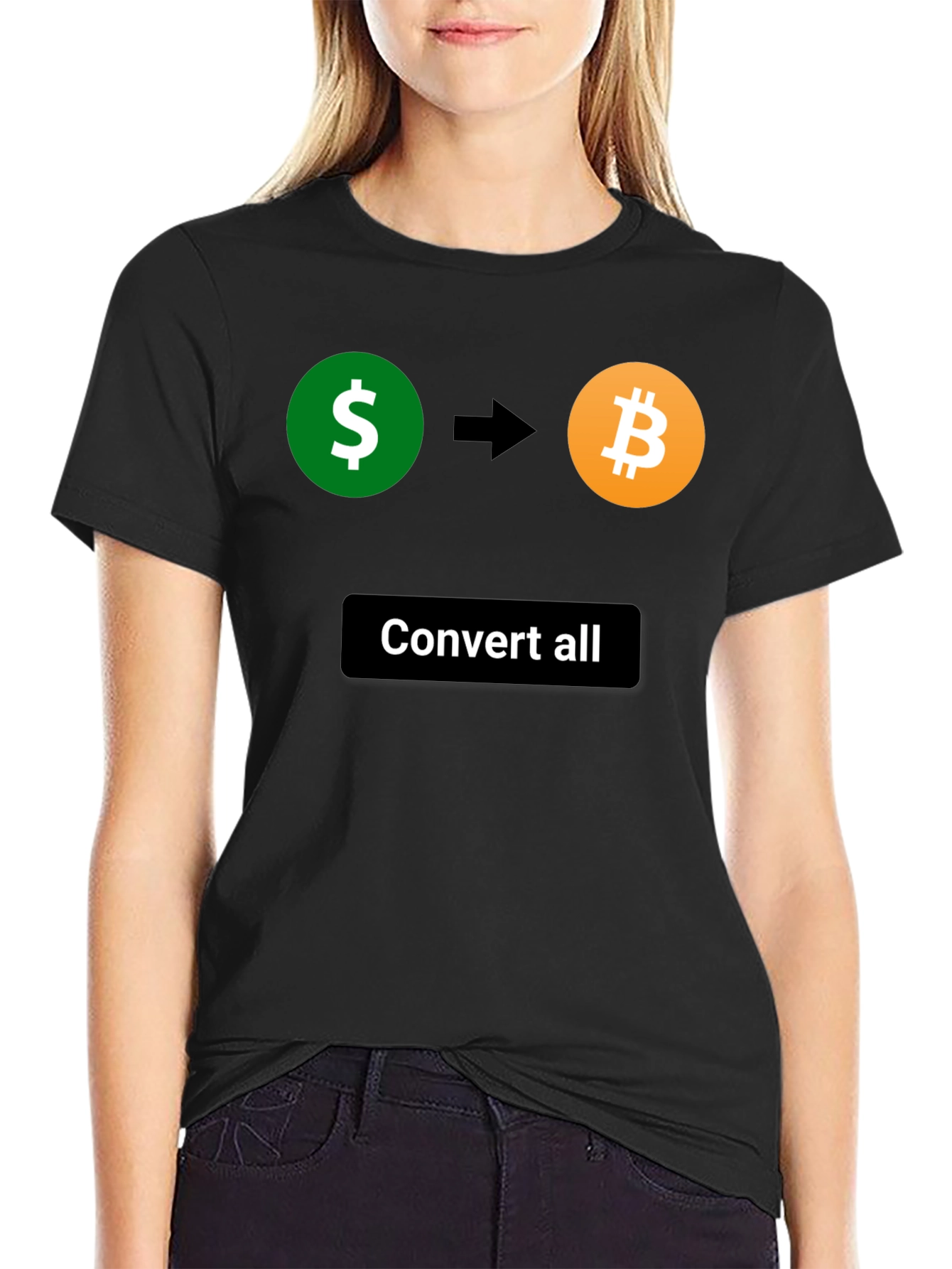 Convert All Bitcoin T-Shirt