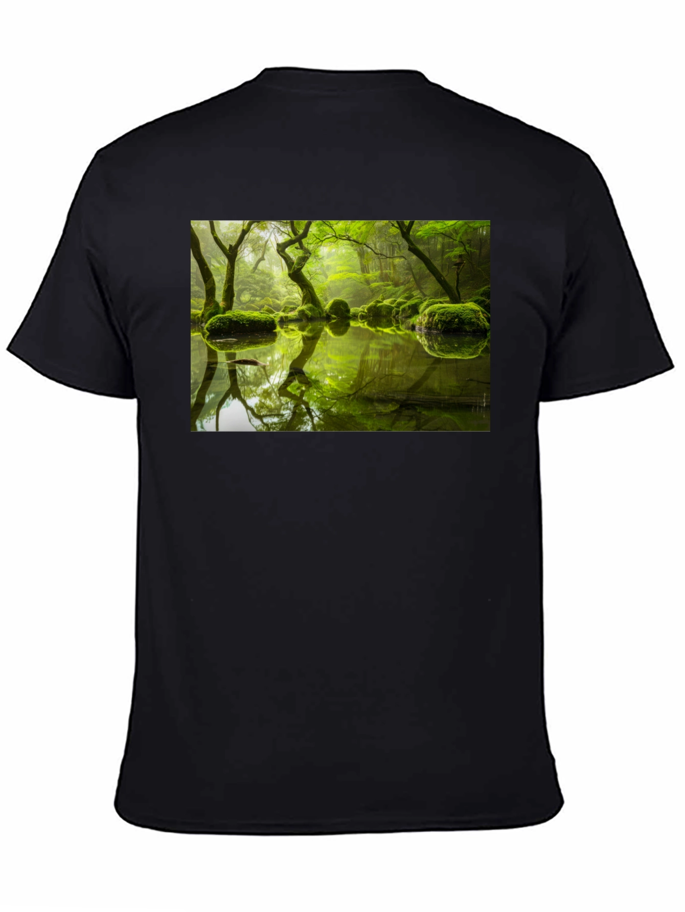 Zen Garden Graphic Tee - Nature Inspired Menswear