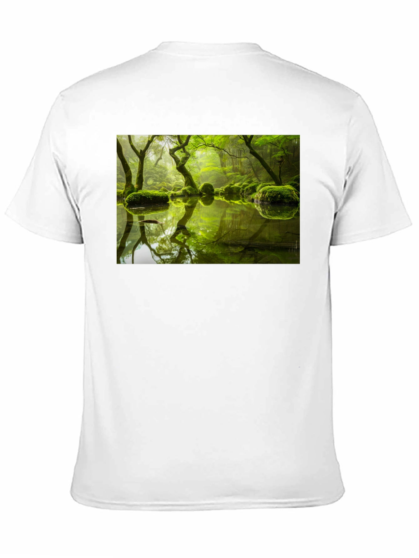 Zen Garden Graphic Tee - Nature Inspired Menswear