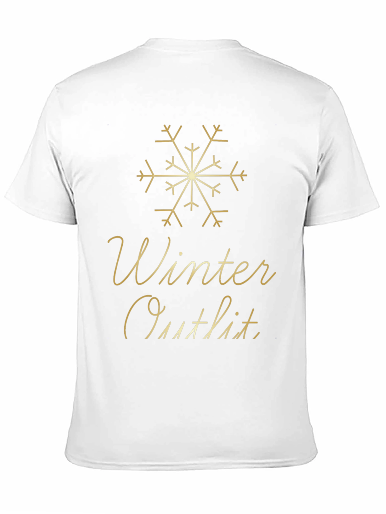 Winter Outfit Tee - Holiday Festive Style