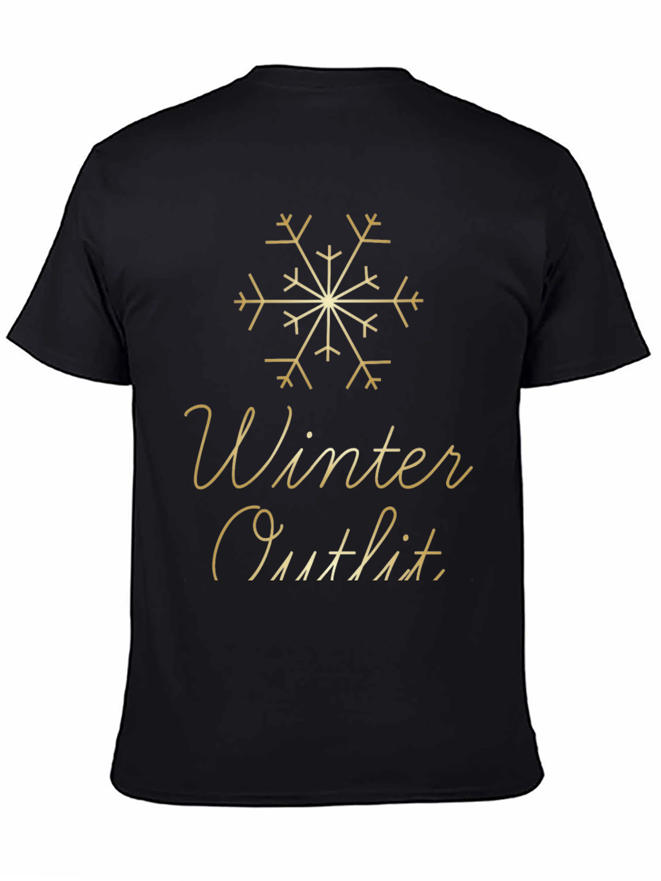 Winter Outfit Tee - Holiday Festive Style