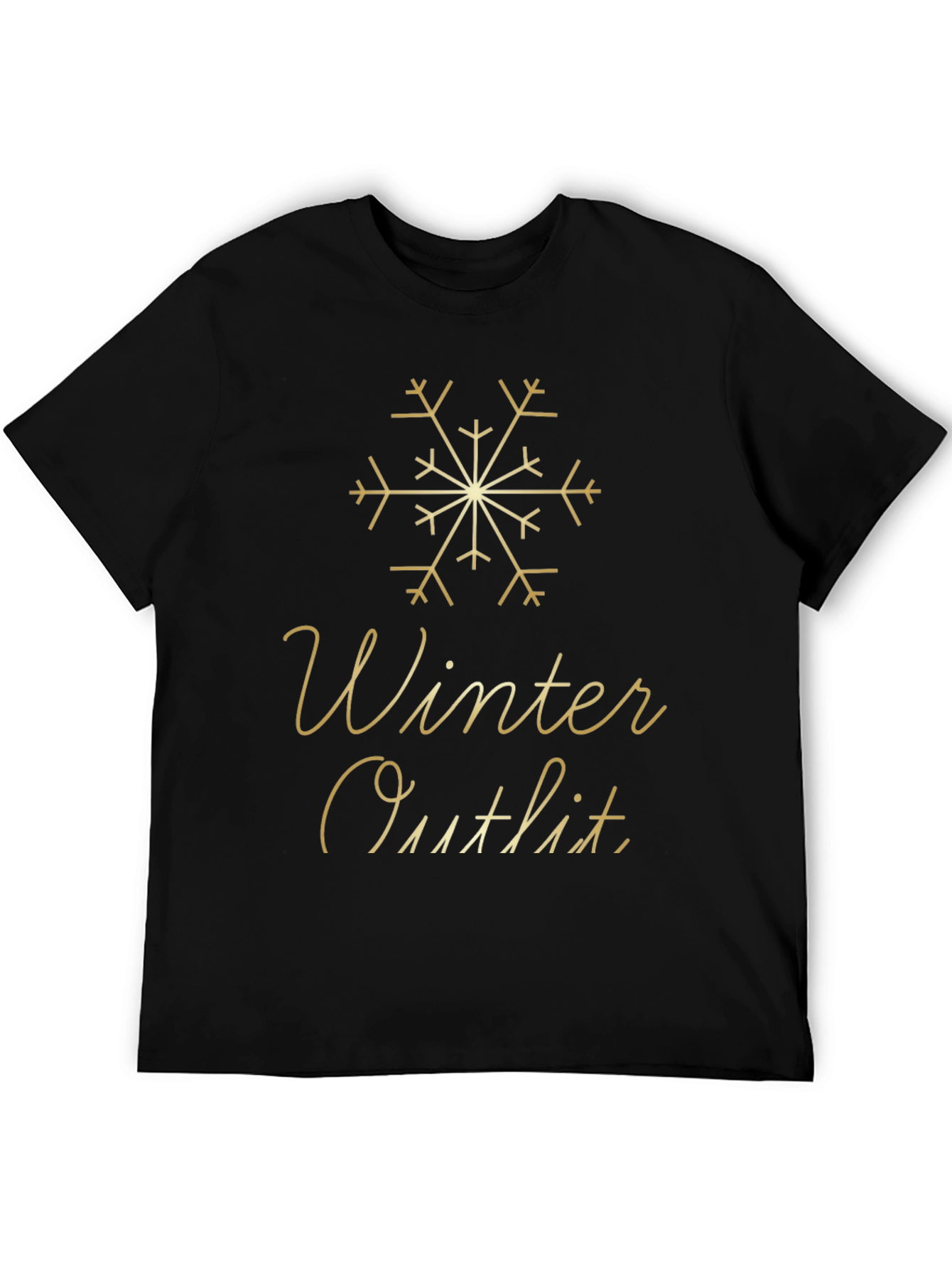 Winter Outfit Tee - Holiday Festive Style