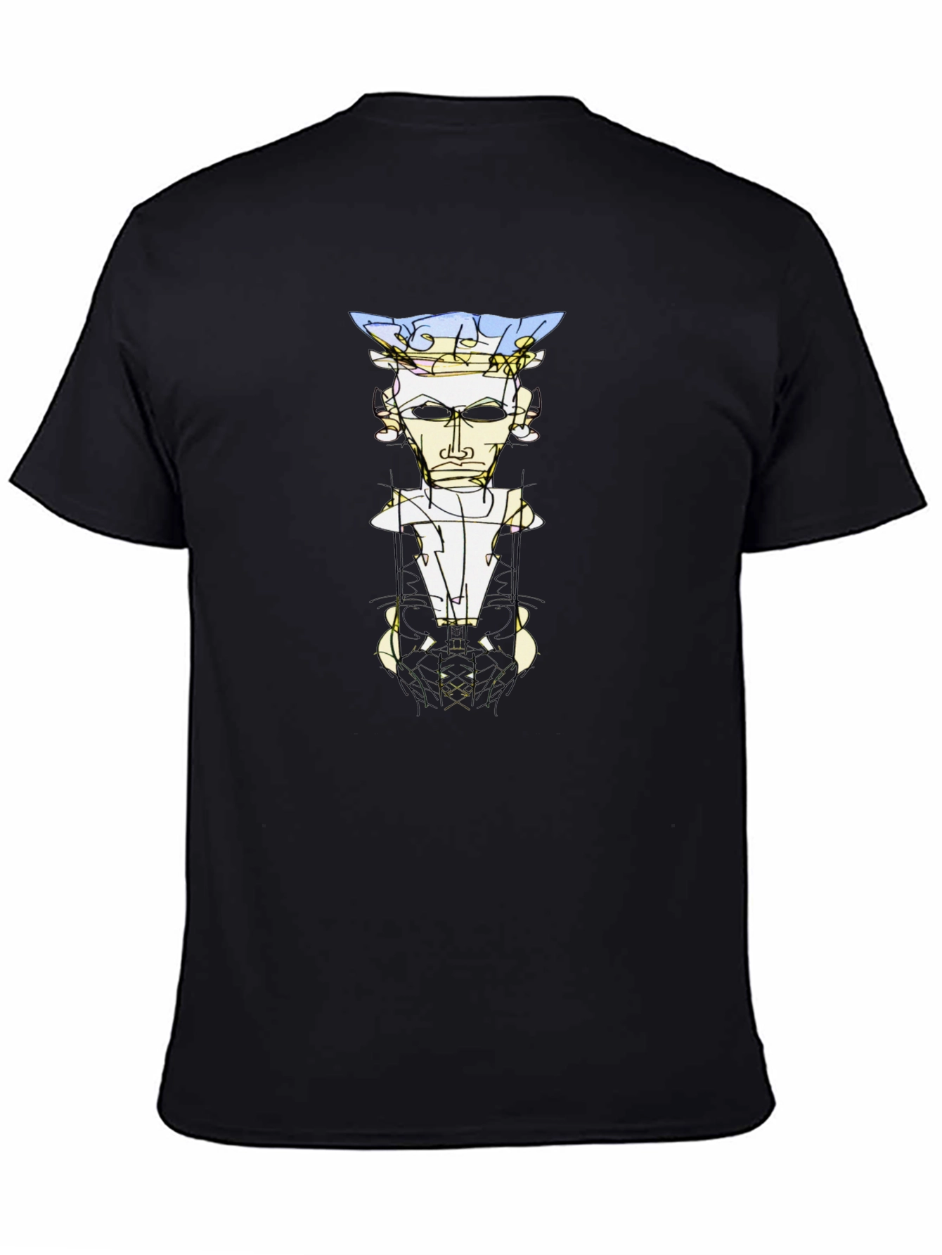 Abstract Figure Graphic Tee - Unisex